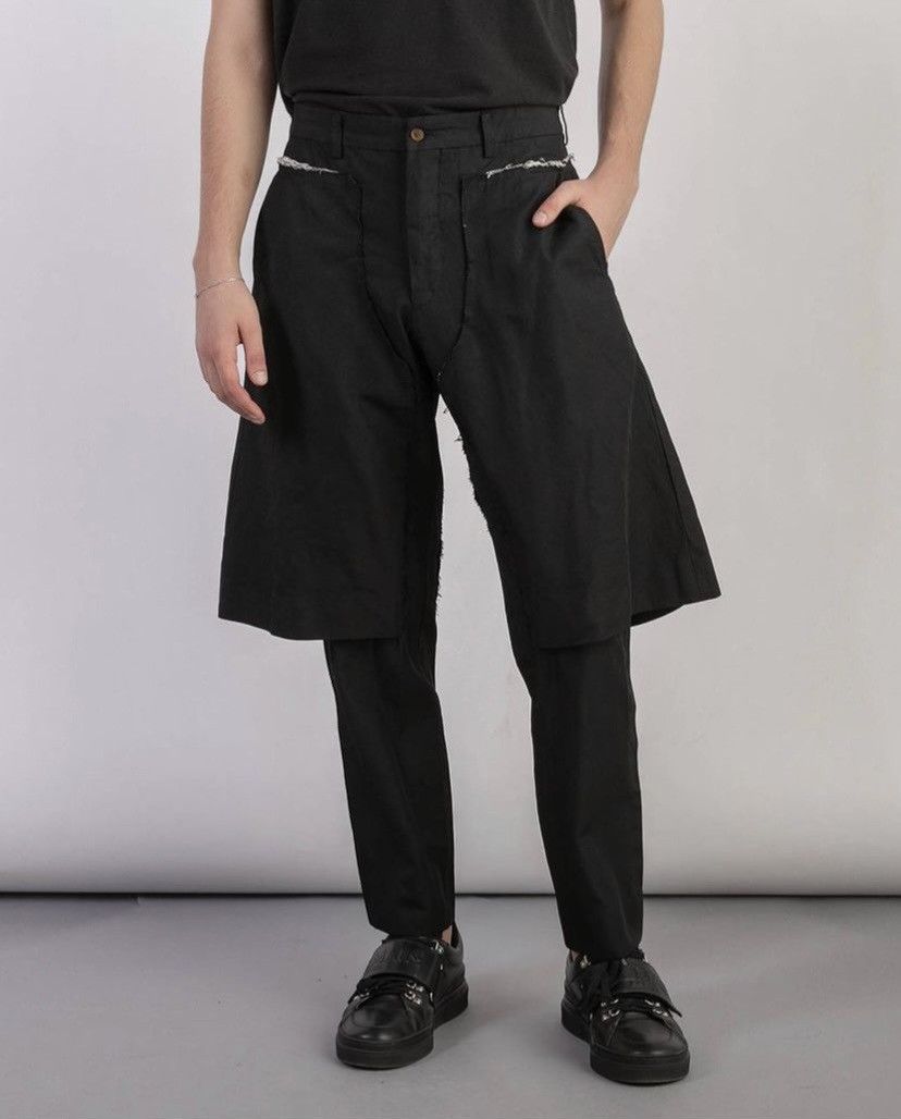 Comme des Garcons SS17 Double Layer Deconstructed Pants Size US 32 / EU 48 - 1 Thumbnail