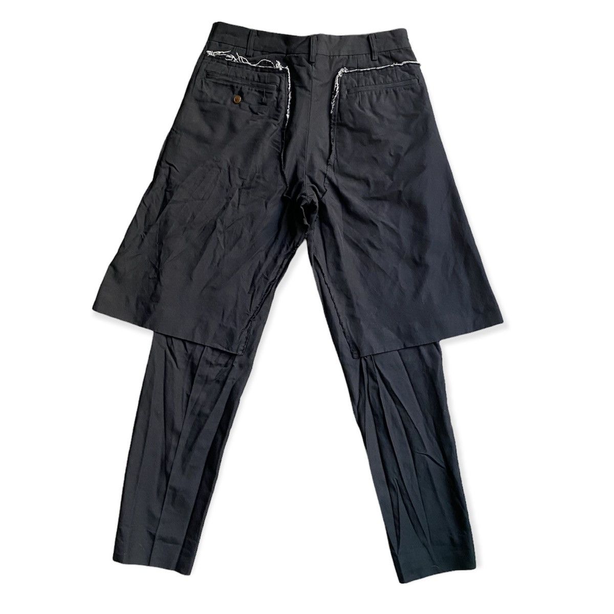 Comme des Garcons SS17 Double Layer Deconstructed Pants Size US 32 / EU 48 - 4 Thumbnail