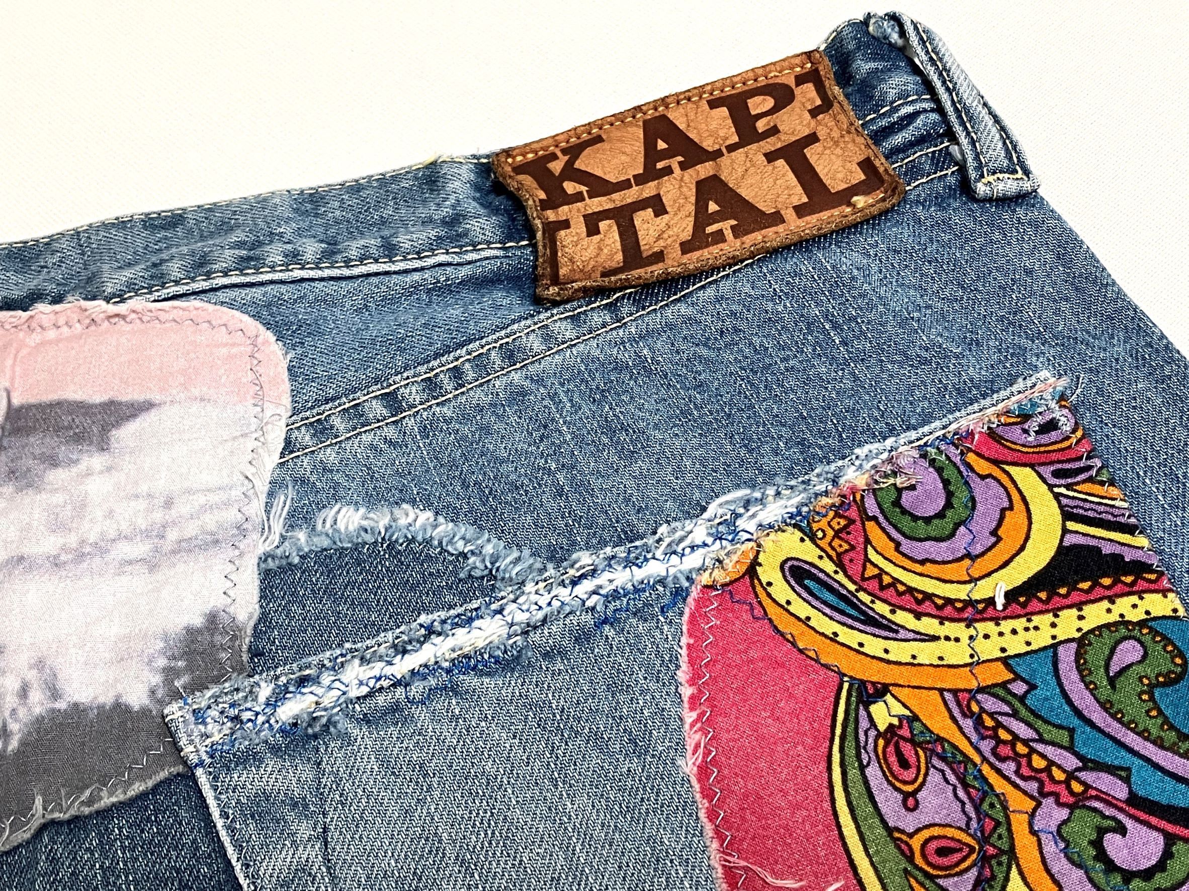 Kapital Kapital clutch smile Monkey Cisco denim patch work new 38 Size US 38 / EU 54 - 6 Thumbnail
