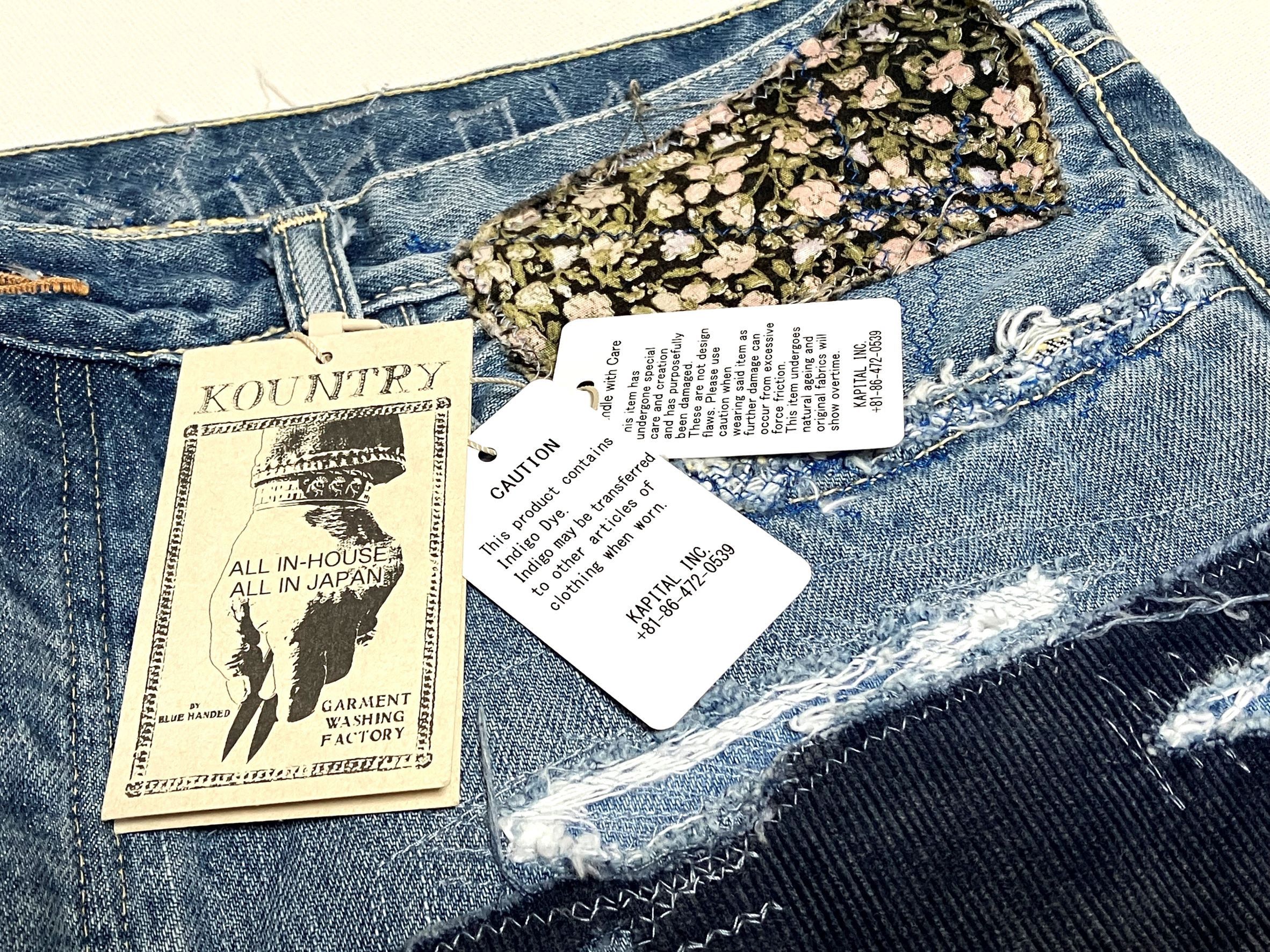 Kapital Kapital clutch smile Monkey Cisco denim patch work new 38 Size US 38 / EU 54 - 5 Thumbnail