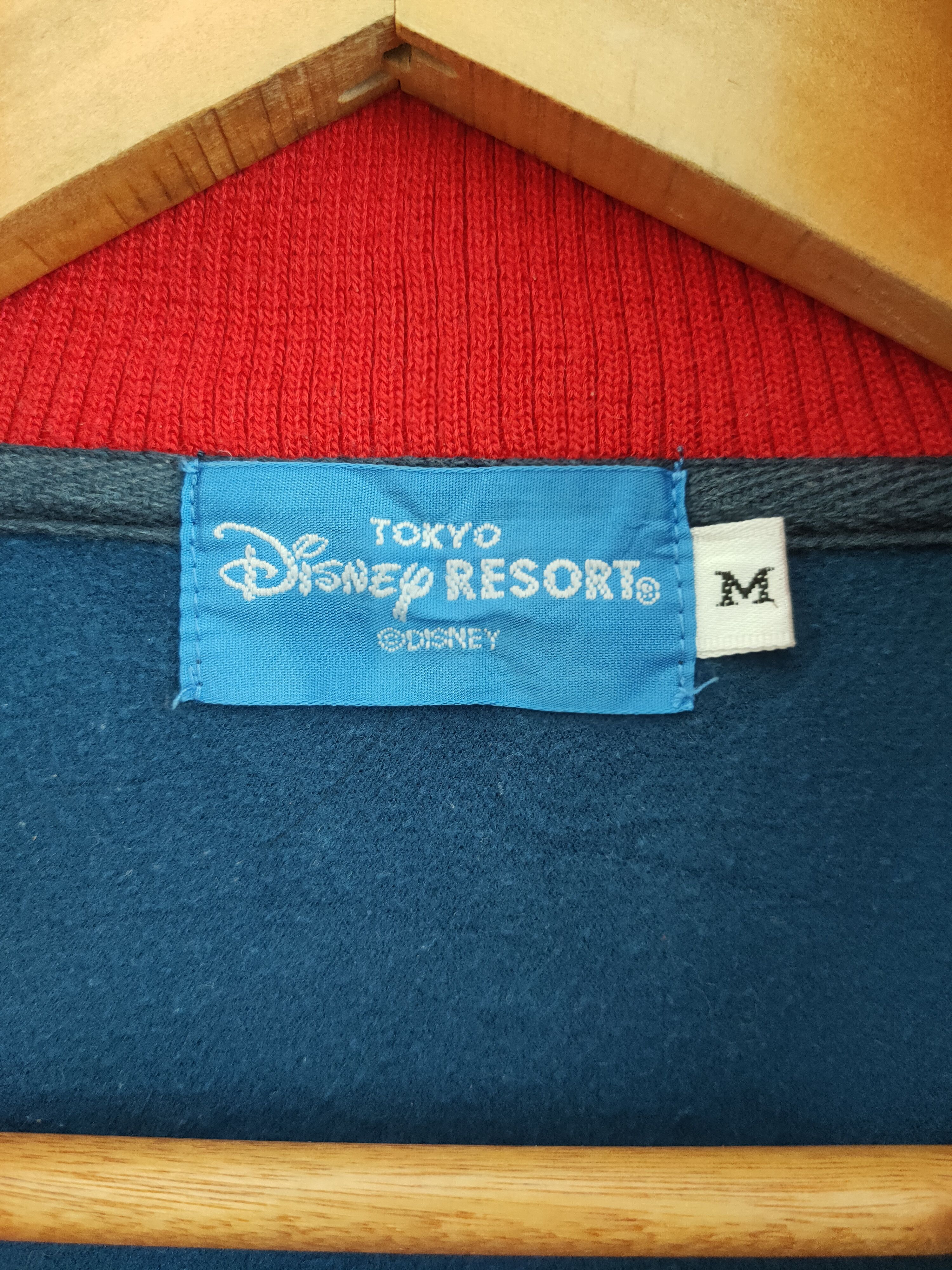 Cartoon Network × Disney × Vintage Vintage Tokyo Disney Mickey Zipup Sweaters Size US M / EU 48-50 / 2 - 8 Thumbnail