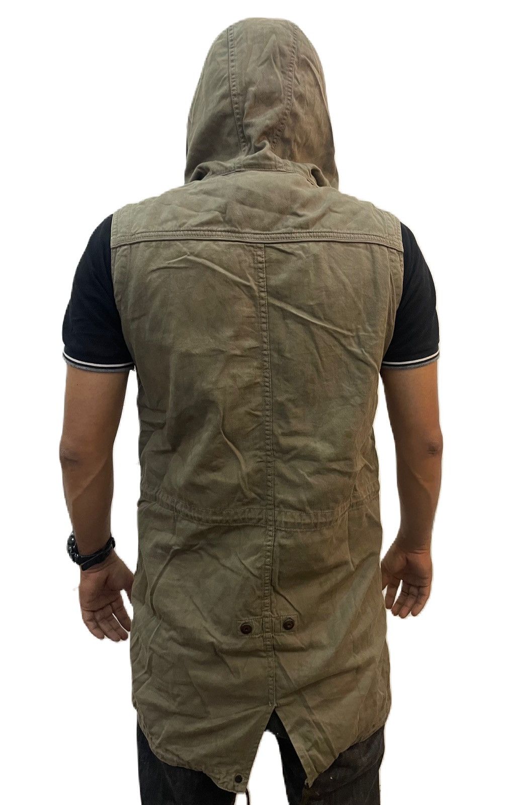 Hysteric Glamour Made In Japan Hysteric Glamour Hooded Vest Jackets Size US S / EU 44-46 / 1 - 10 Thumbnail