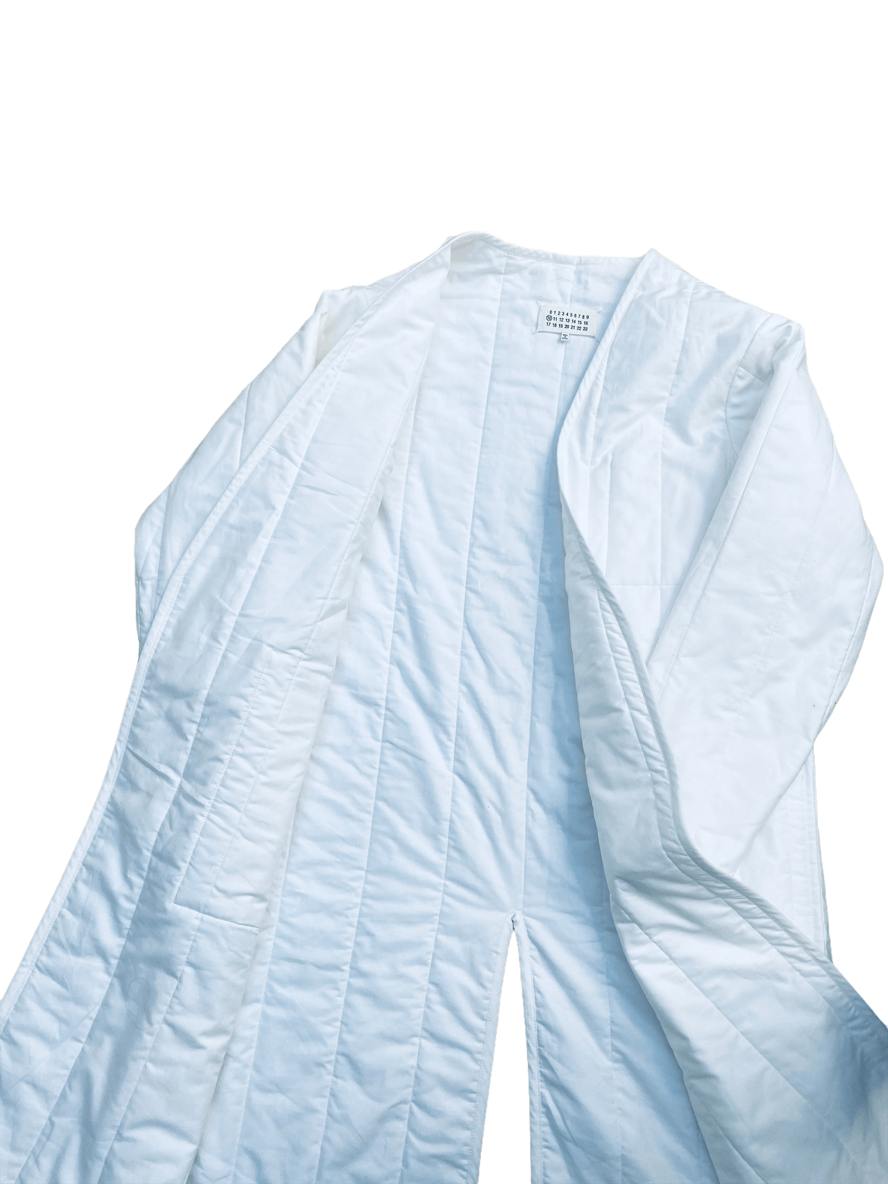 Maison Margiela White Padded Lab Coat Size US S / EU 44-46 / 1 - 3 Thumbnail