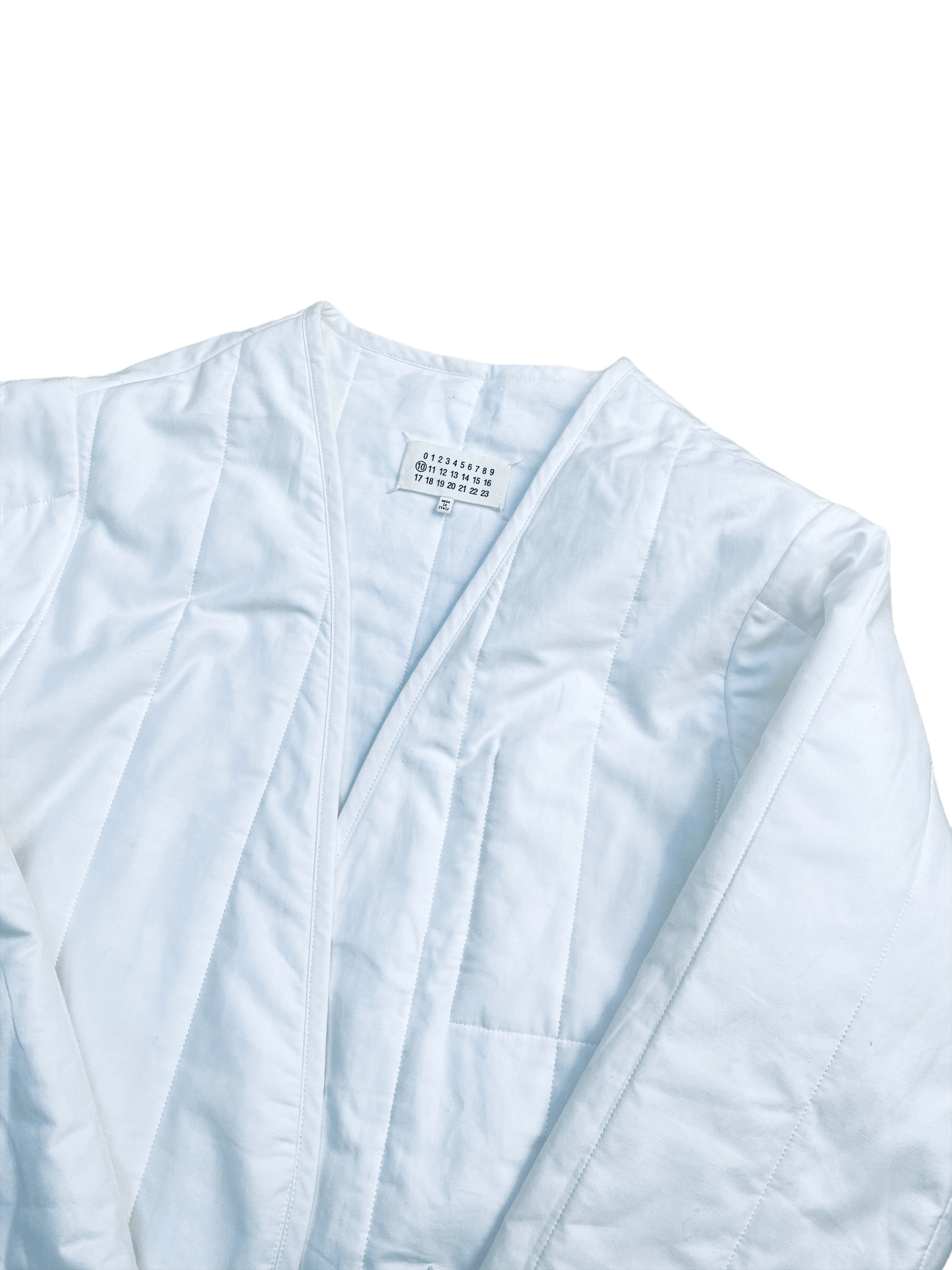 Maison Margiela White Padded Lab Coat Size US S / EU 44-46 / 1 - 2 Thumbnail