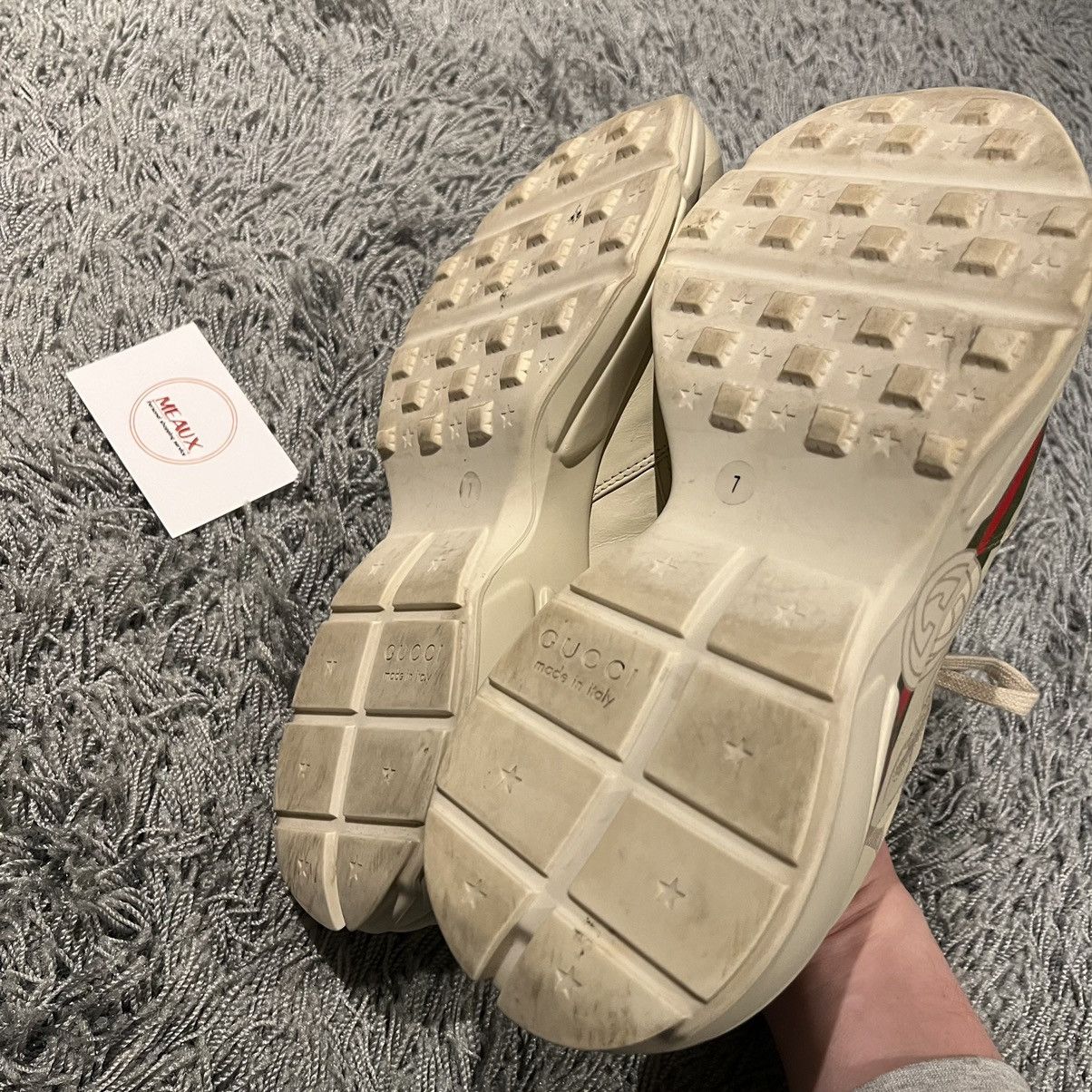 Gucci Gucci Rython sneakers gently used 7 GG logo stripe Size US 8.5 / EU 41-42 - 13 Thumbnail