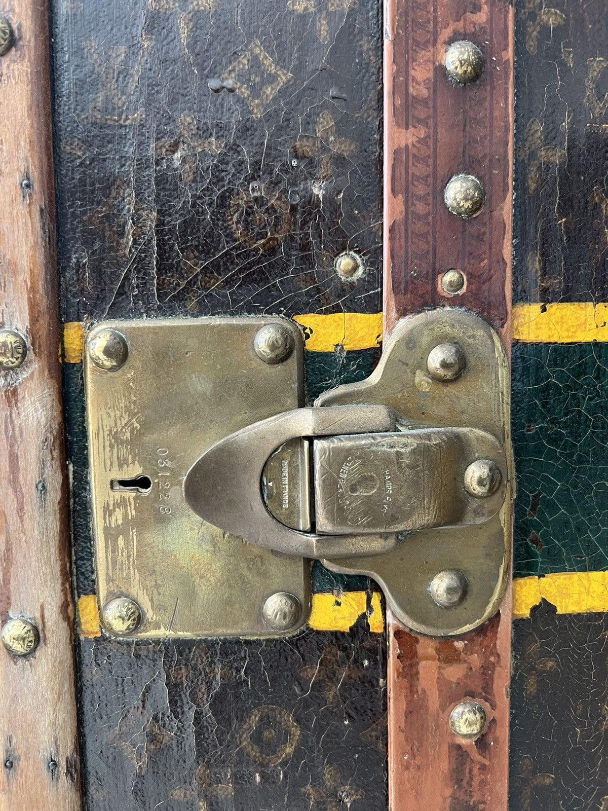 Louis Vuitton 1930s LV Trunk Grand Wardrobe 65 & 1950 Hermes HAC55 birkin Size ONE SIZE - 10 Thumbnail