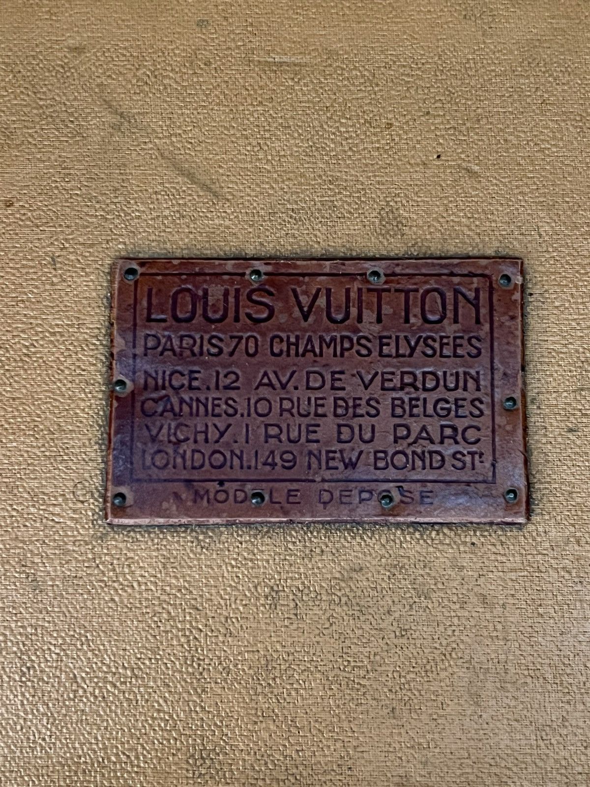 Louis Vuitton 1930s LV Trunk Grand Wardrobe 65 & 1950 Hermes HAC55 birkin Size ONE SIZE - 23 Thumbnail
