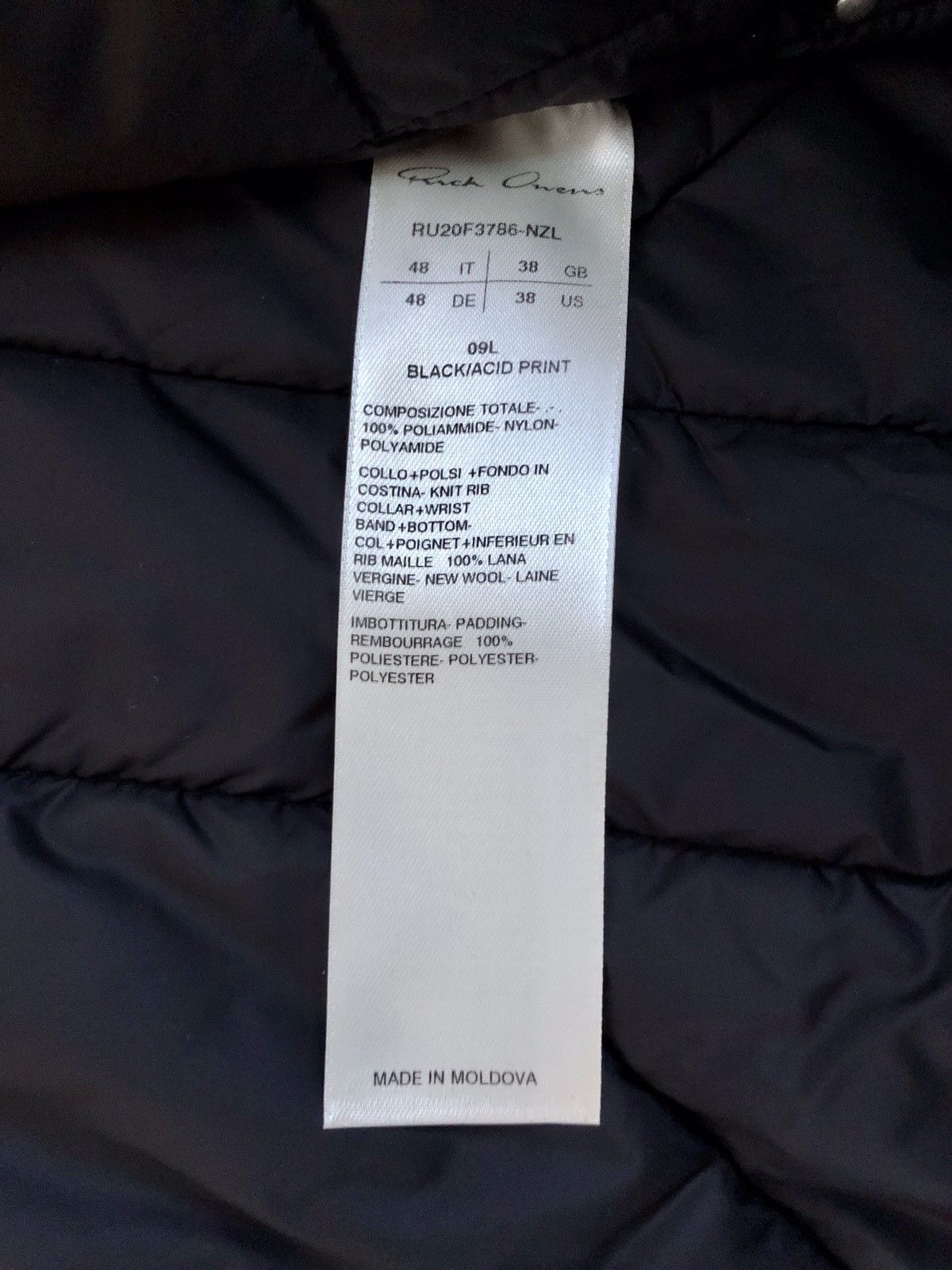 Rick Owens NEW 🔥 PERFORMA ACID FLIGHT BOMBER ASAP CARTI TRAVIS SIZE 48 Size US M / EU 48-50 / 2 - 10 Thumbnail