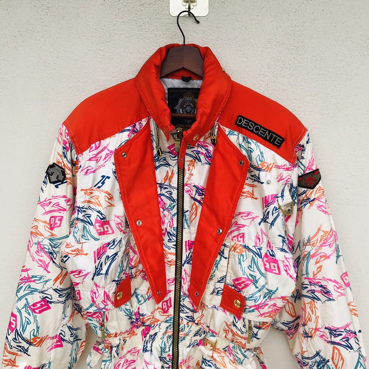 Descente Deccente Racing multicolor jacket Medium made in japan Size US M / EU 48-50 / 2 - 13 Thumbnail
