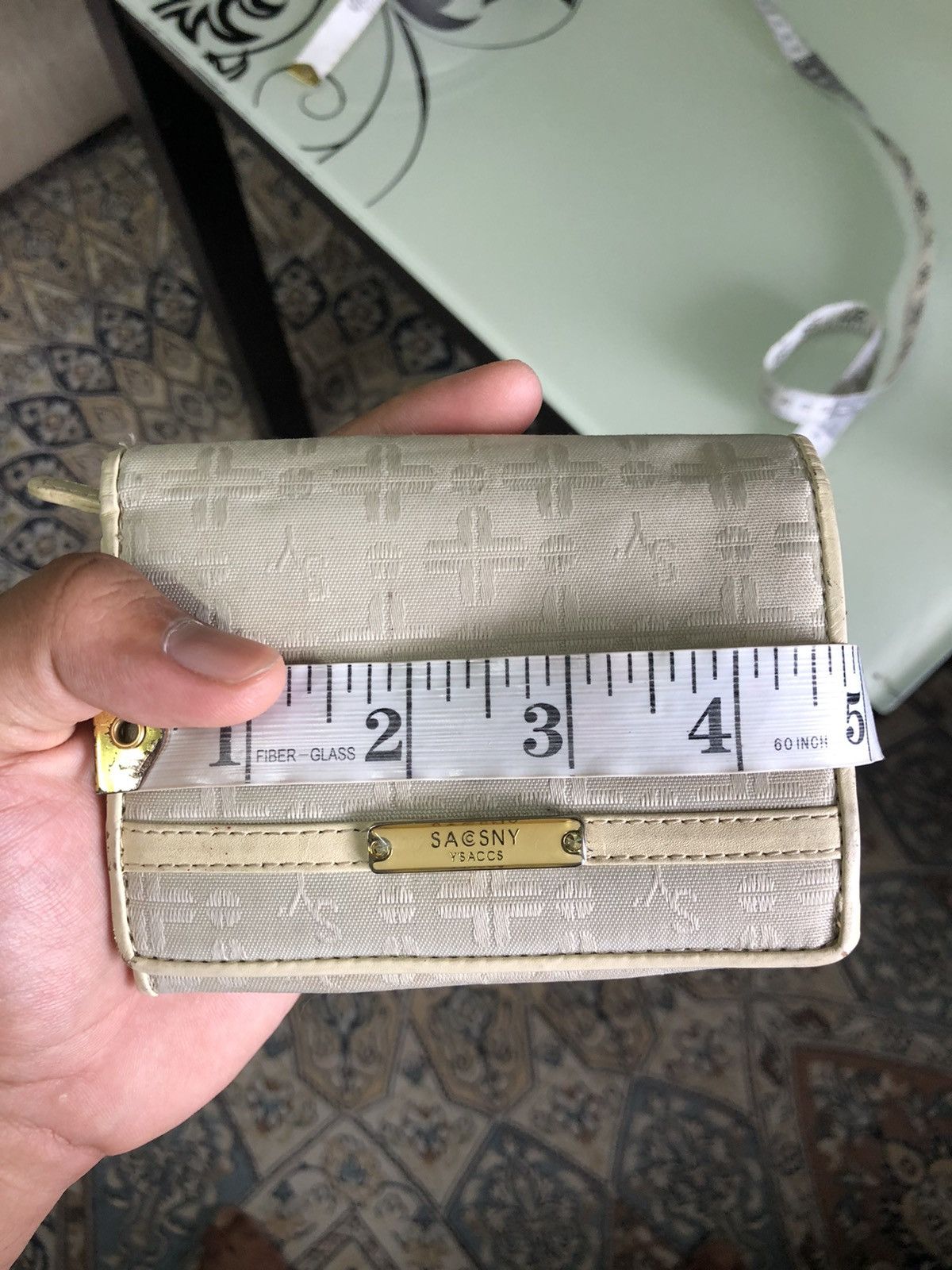 Japanese Brand Vintage Yohji Yamamoto Y'saccs Monogram Wallet Women Size ONE SIZE - 19 Thumbnail