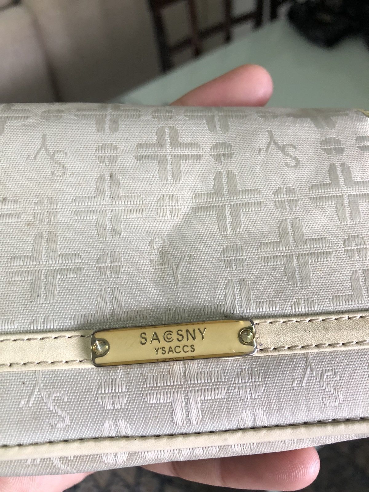 Japanese Brand Vintage Yohji Yamamoto Y'saccs Monogram Wallet Women Size ONE SIZE - 6 Thumbnail
