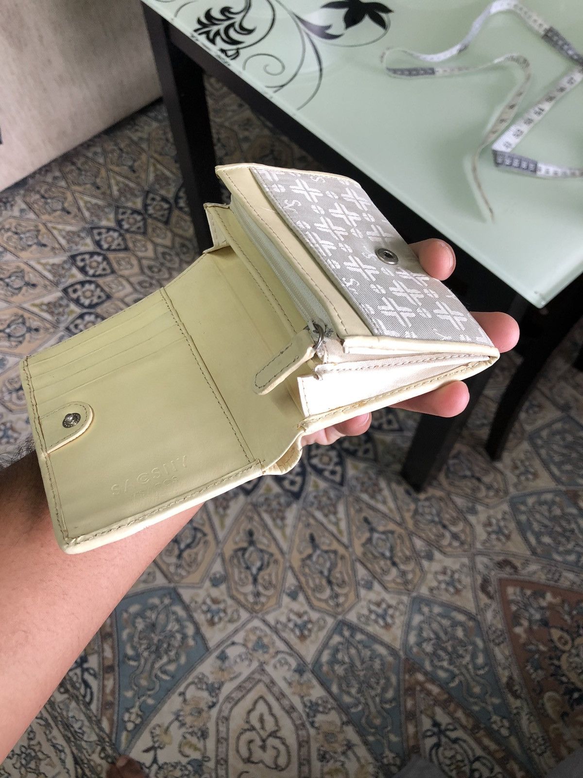 Japanese Brand Vintage Yohji Yamamoto Y'saccs Monogram Wallet Women Size ONE SIZE - 4 Thumbnail