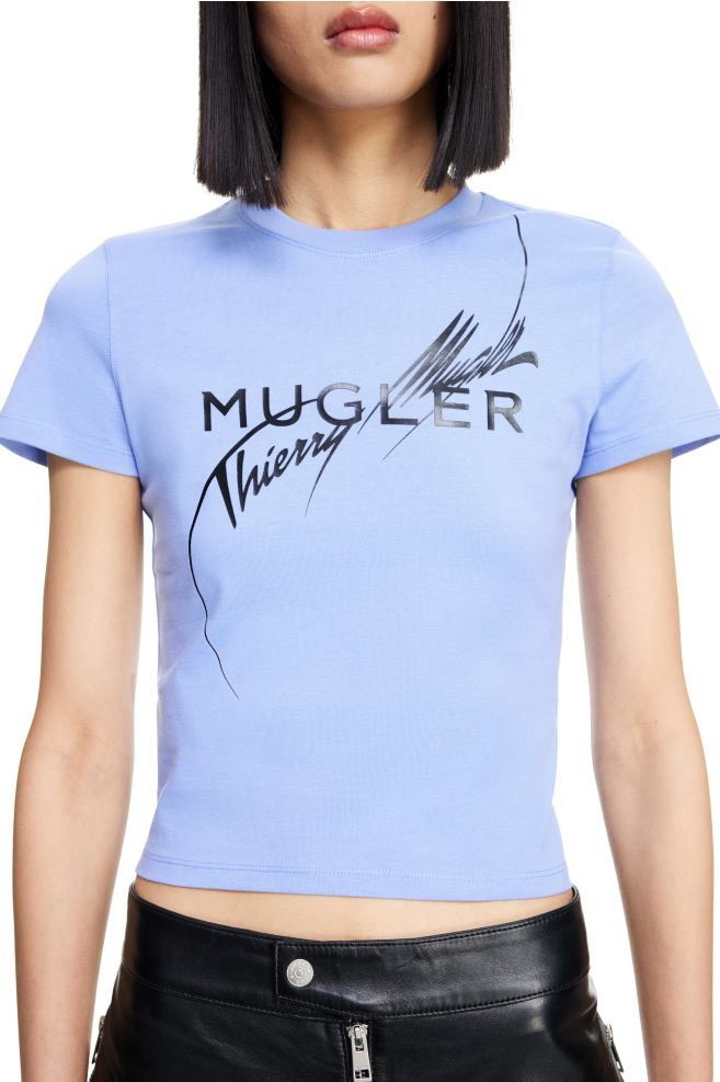 H&M Printed Fitted T-shirt Size S / US 4 / IT 40 - 2 Thumbnail