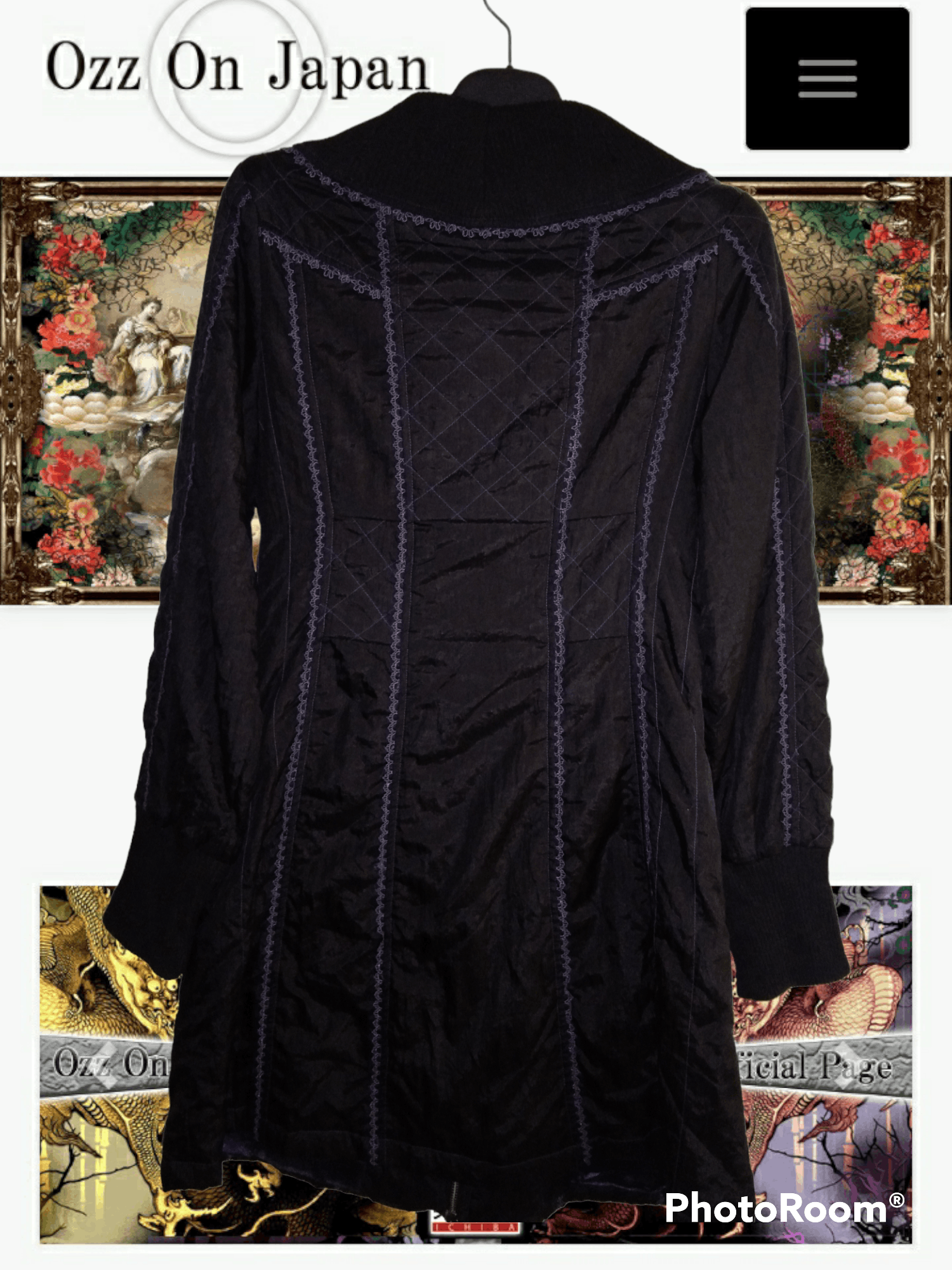 Japanese Brand Lolita Gothic jacket Ozz Angelo OzzCroce OzzOnJapan harajuku Size ONE SIZE - 2 Thumbnail