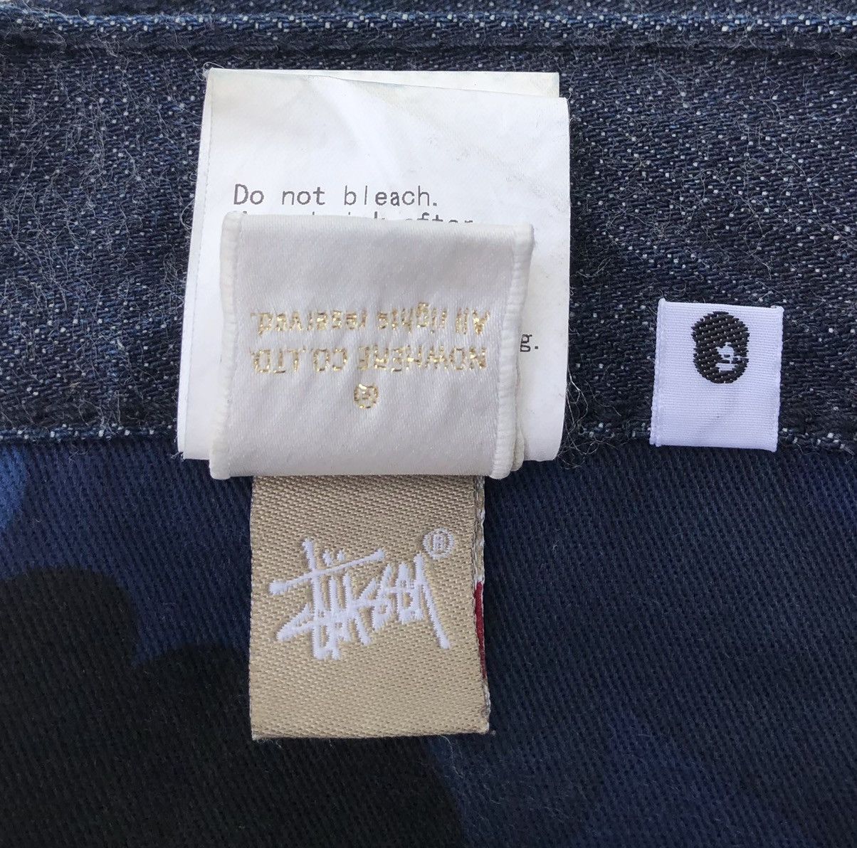 Bape × Stussy Bape x Stussy Selvedge Denim Size US 34 / EU 50 - 18 Thumbnail
