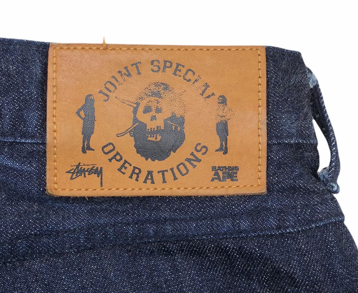 Bape × Stussy Bape x Stussy Selvedge Denim Size US 34 / EU 50 - 9 Thumbnail