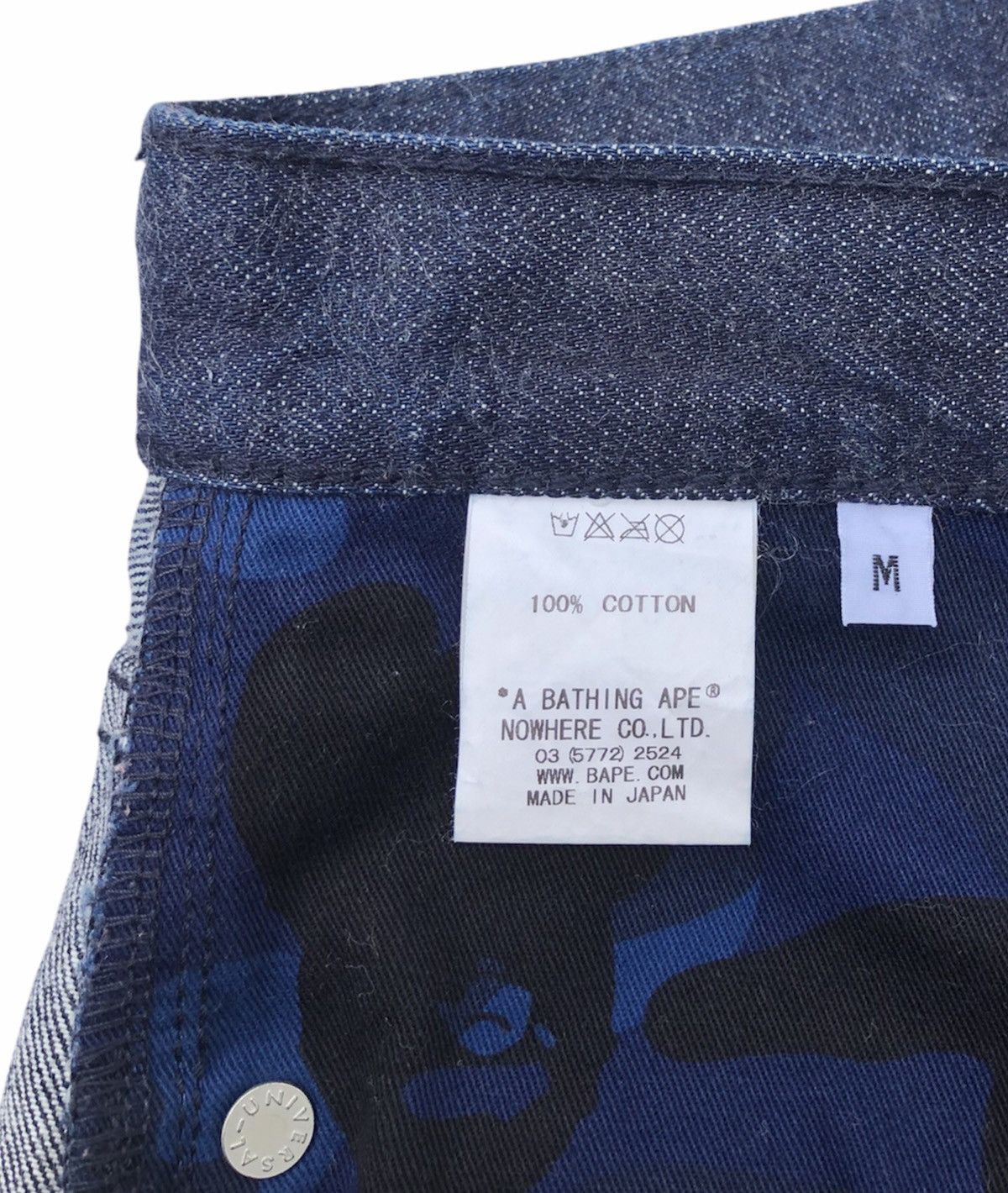 Bape × Stussy Bape x Stussy Selvedge Denim Size US 34 / EU 50 - 16 Thumbnail