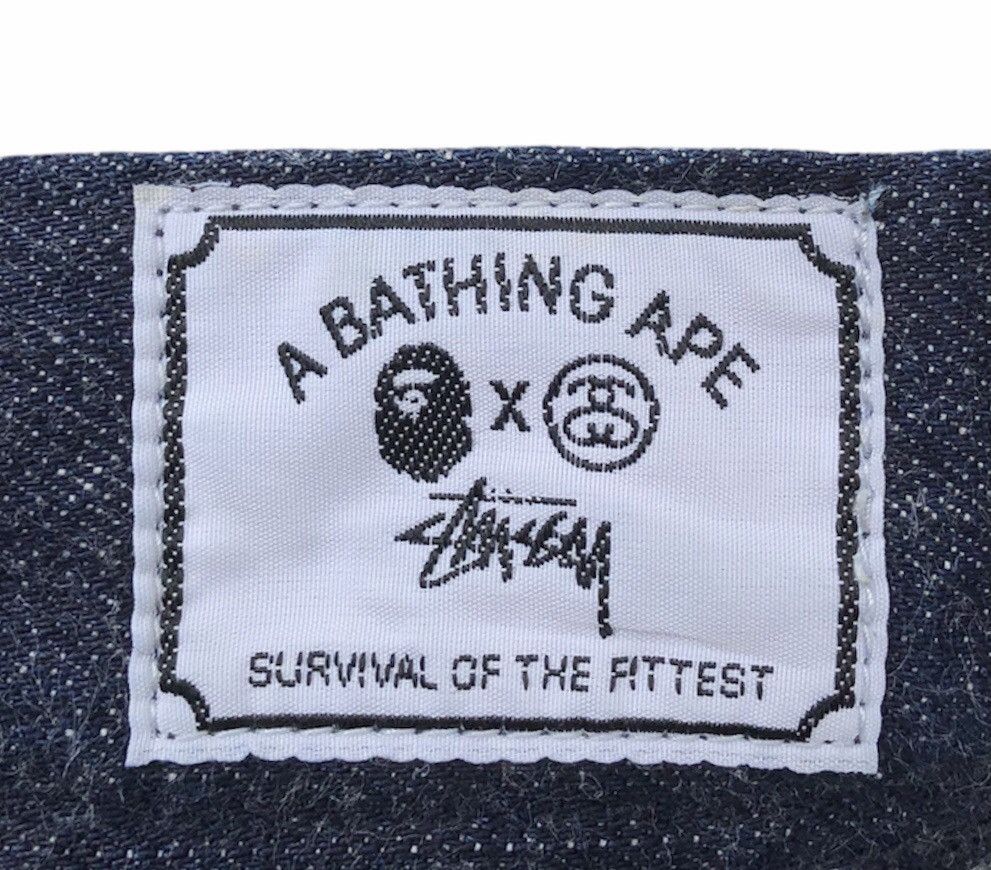 Bape × Stussy Bape x Stussy Selvedge Denim Size US 34 / EU 50 - 13 Thumbnail