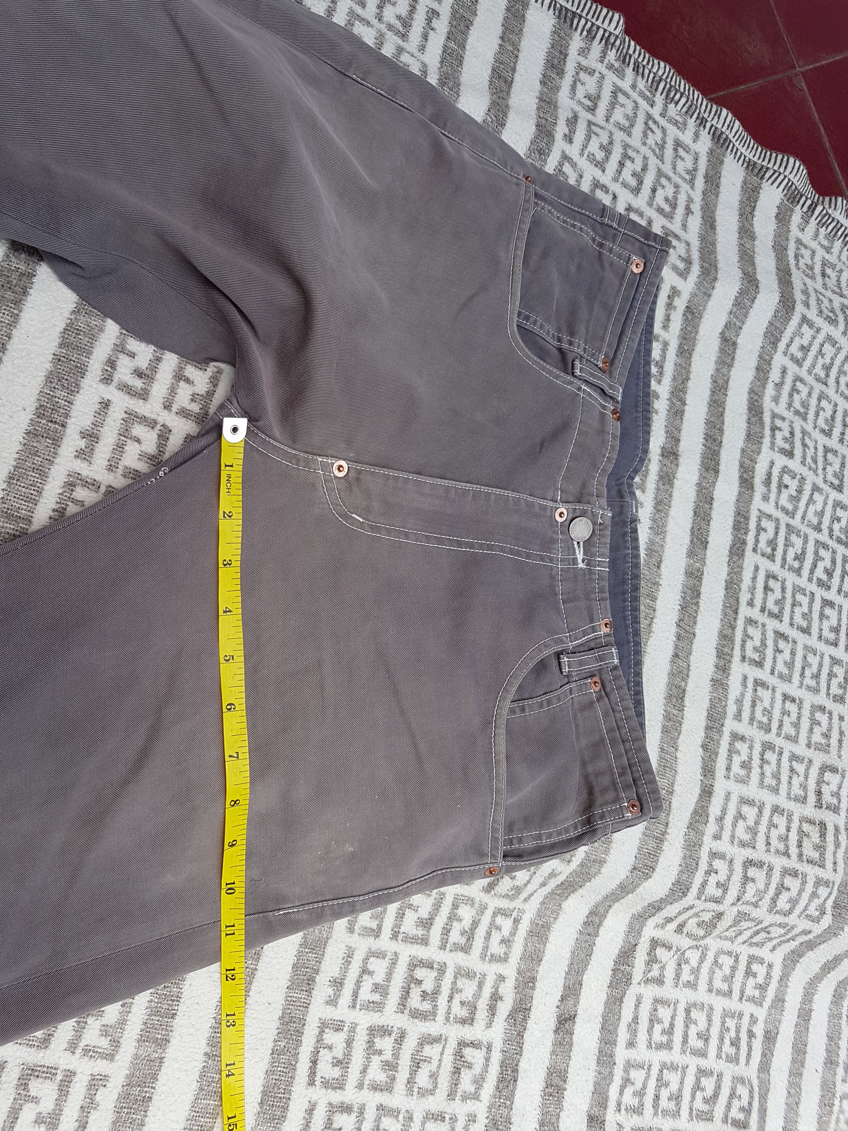 Comme des Garcons AD 2001 Comme Des Garcons Homme Washed Distressed Pants Size US 31 - 17 Thumbnail