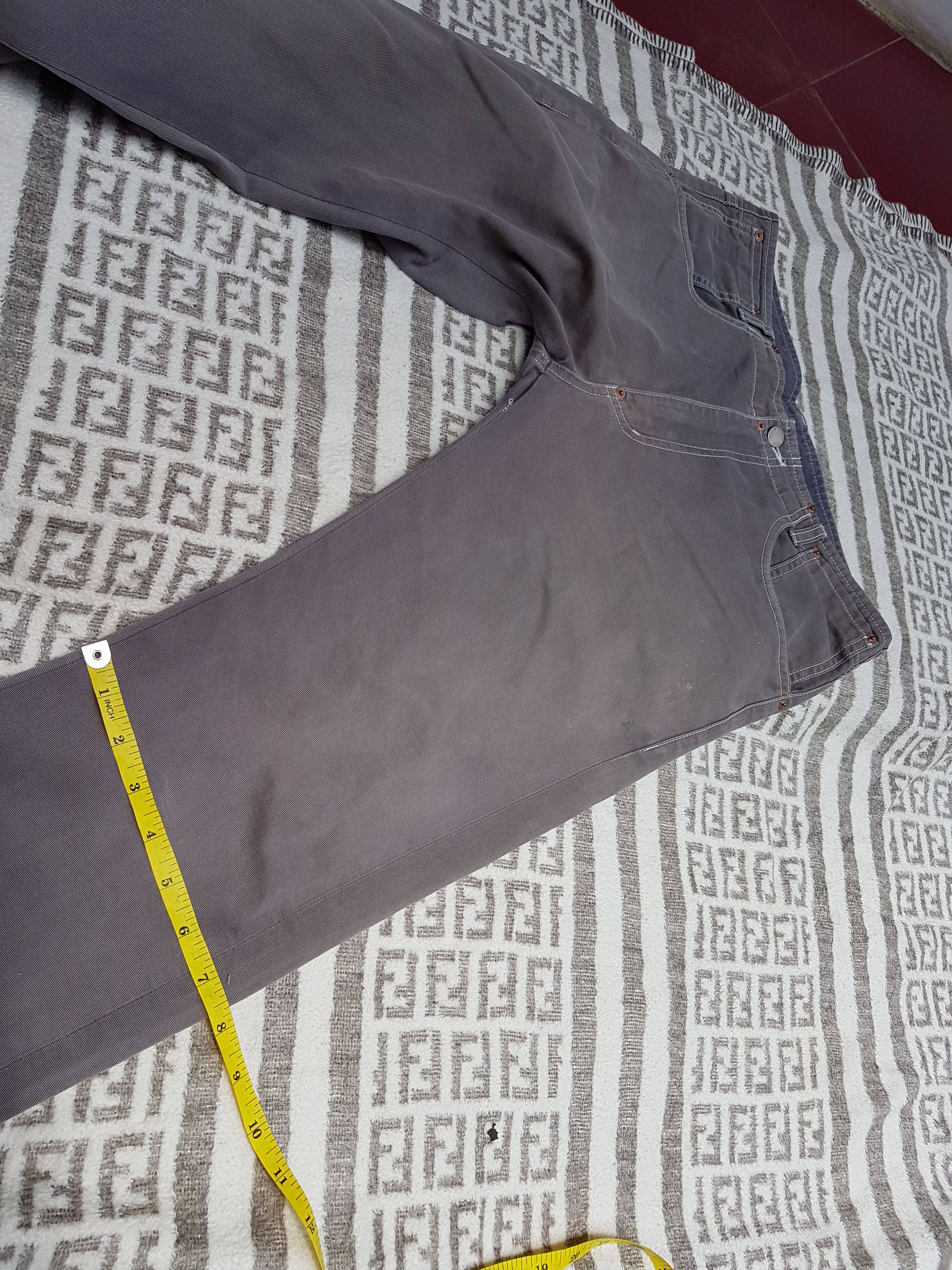 Comme des Garcons AD 2001 Comme Des Garcons Homme Washed Distressed Pants Size US 31 - 16 Thumbnail