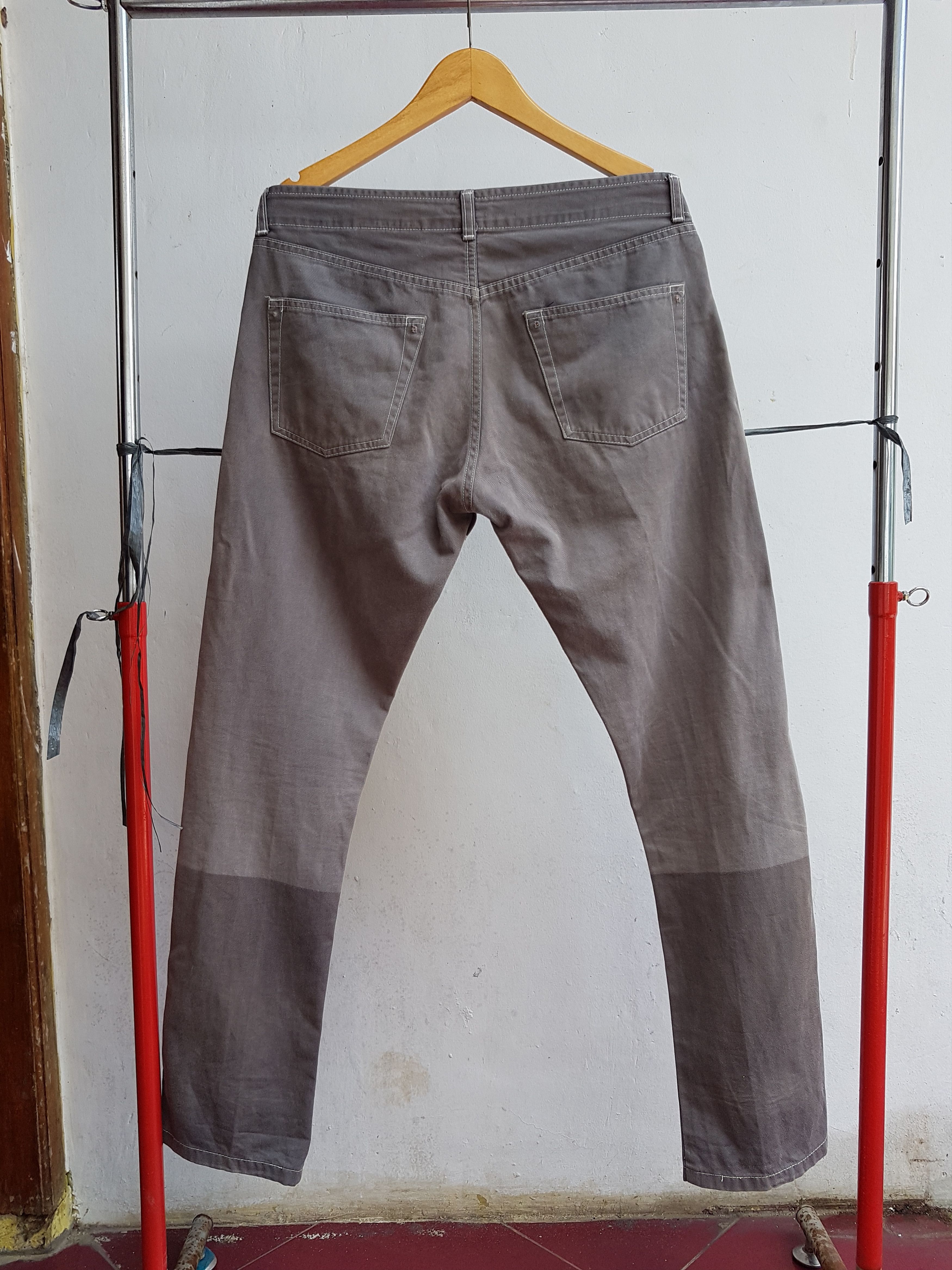 Comme des Garcons AD 2001 Comme Des Garcons Homme Washed Distressed Pants Size US 31 - 1 Thumbnail