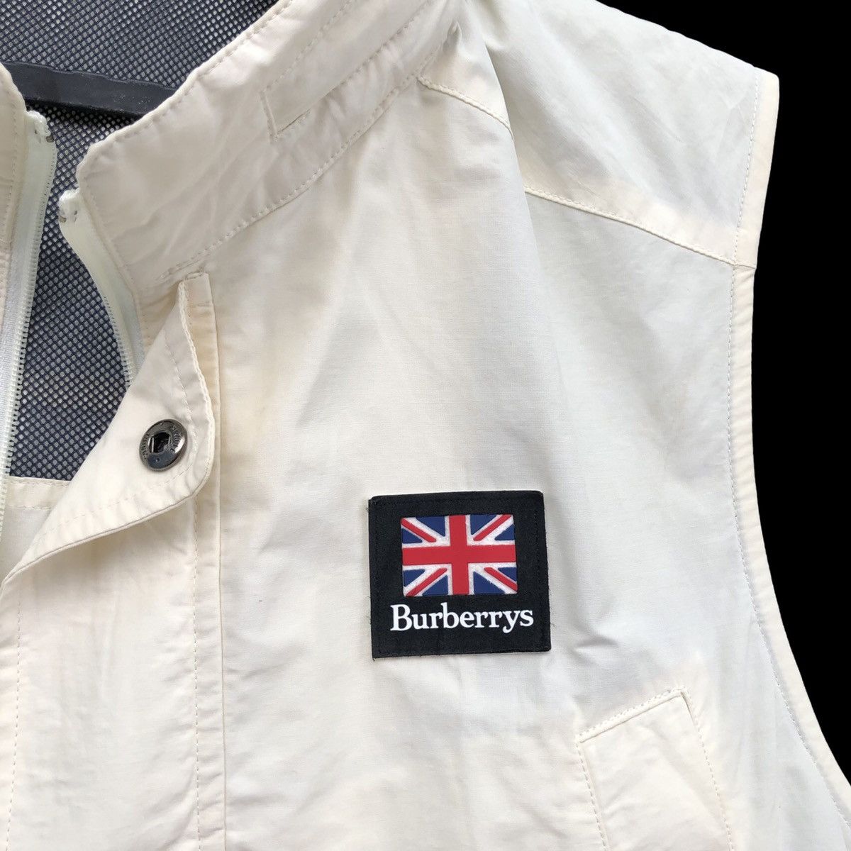 Burberry 🔥Vintage 90s Burberrys Prorsum Nylon Vest Jacket Size US M / EU 48-50 / 2 - 5 Thumbnail