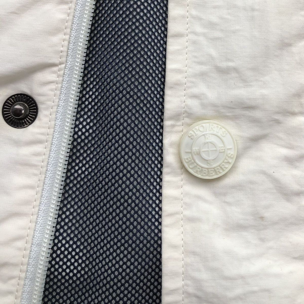 Burberry 🔥Vintage 90s Burberrys Prorsum Nylon Vest Jacket Size US M / EU 48-50 / 2 - 8 Thumbnail