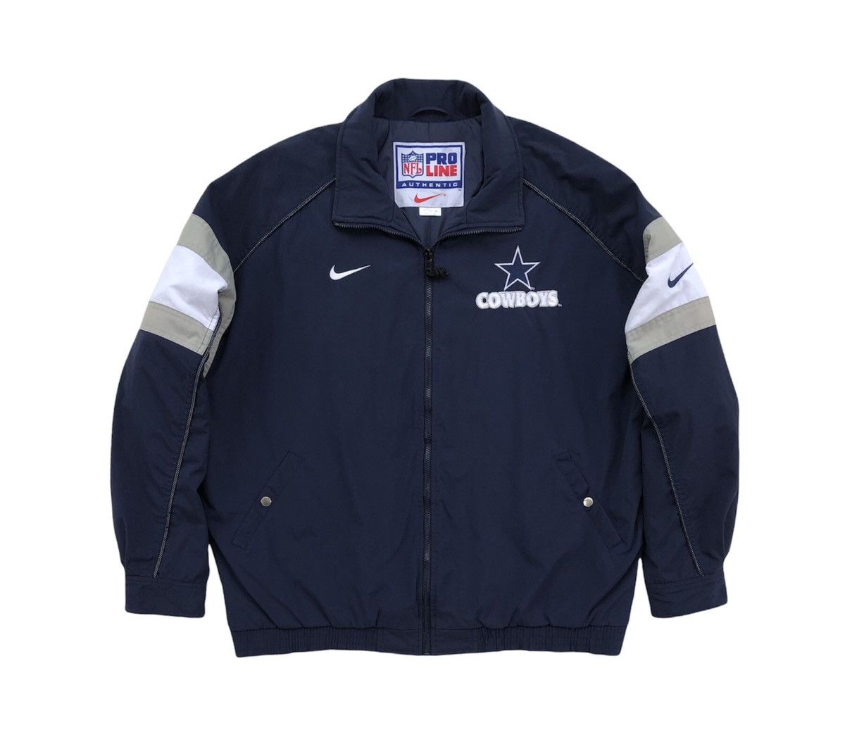 Nike Vintage Nike 90s Cowbows NFL Embroidery Bomber Jacket Size US XXL / EU 58 / 5 - 2 Thumbnail