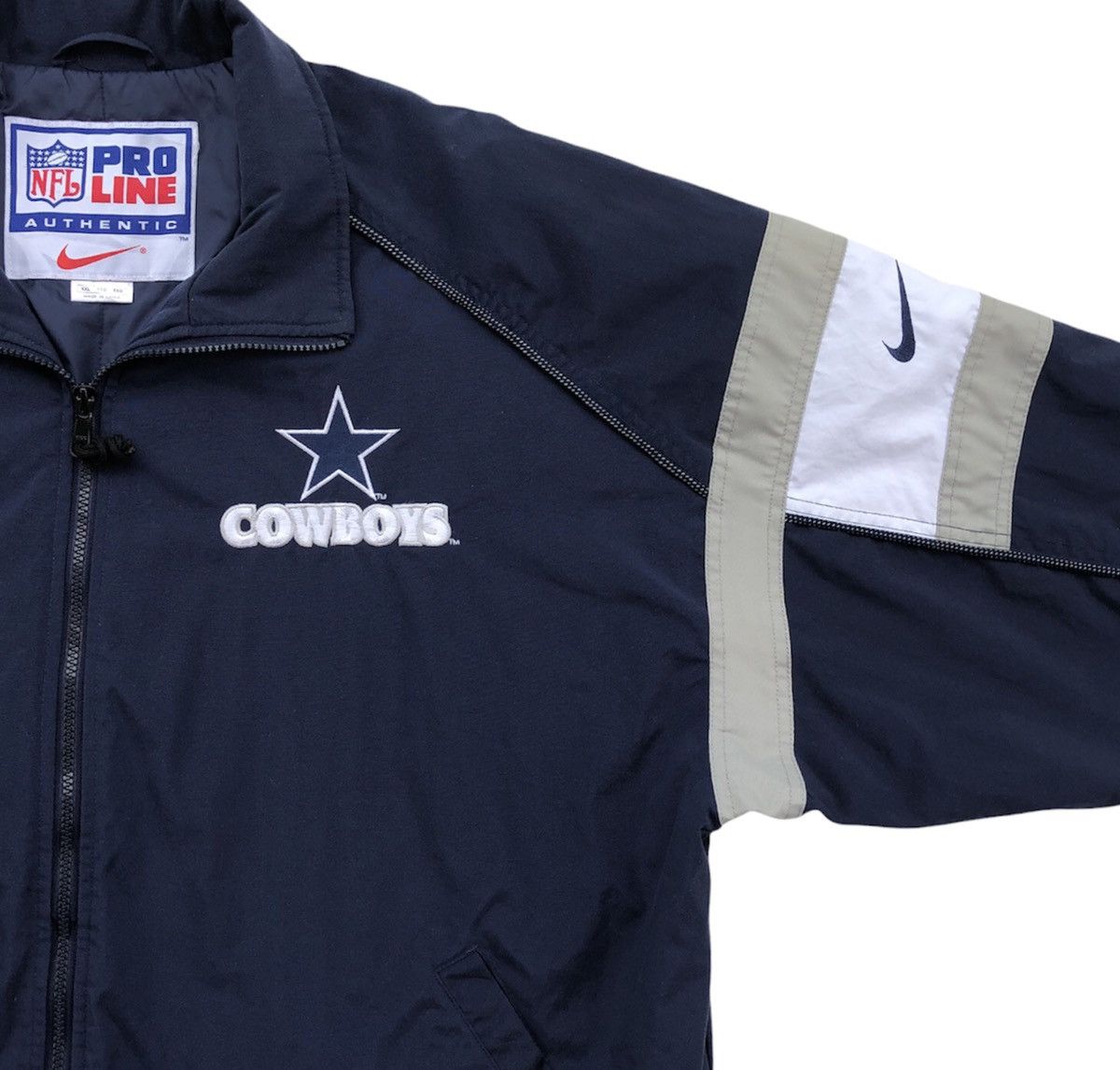 Nike Vintage Nike 90s Cowbows NFL Embroidery Bomber Jacket Size US XXL / EU 58 / 5 - 6 Thumbnail