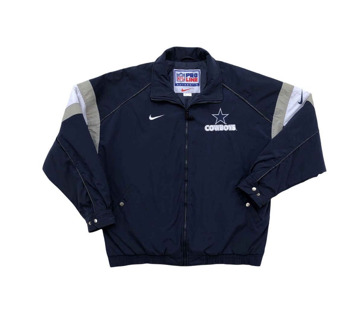 Nike Vintage Nike 90s Cowbows NFL Embroidery Bomber Jacket Size US XXL / EU 58 / 5 - 3 Thumbnail