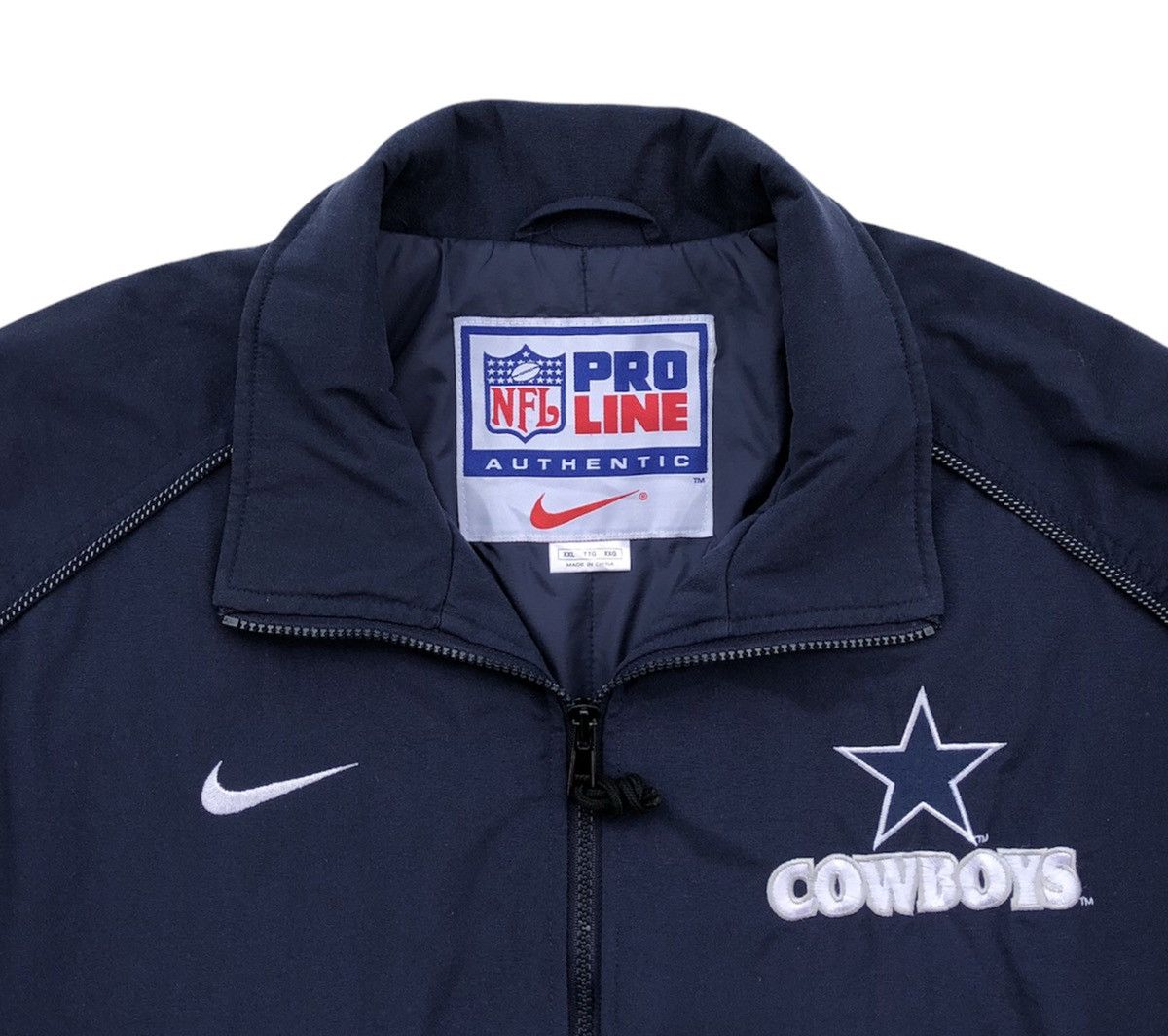 Nike Vintage Nike 90s Cowbows NFL Embroidery Bomber Jacket Size US XXL / EU 58 / 5 - 10 Thumbnail