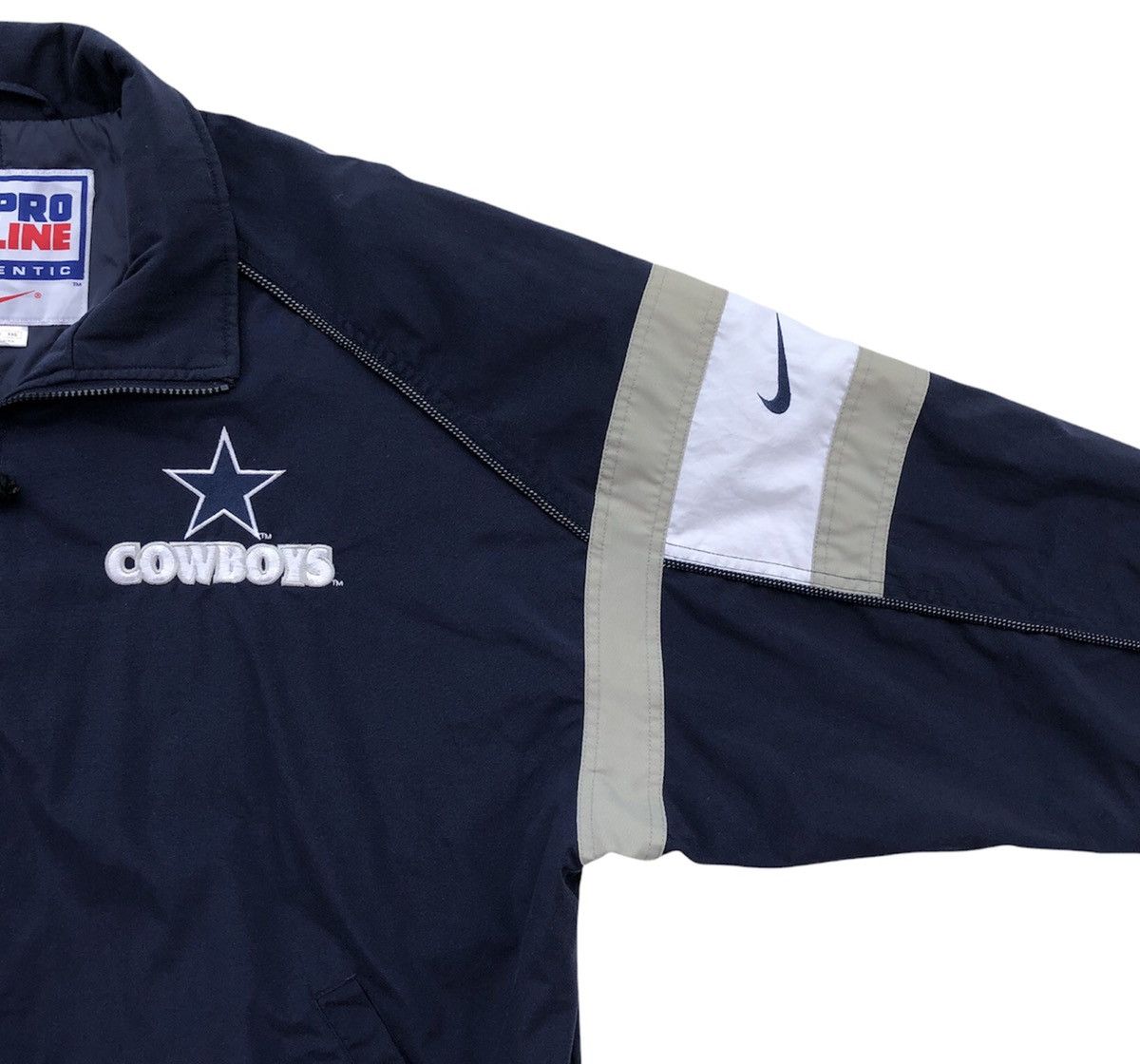Nike Vintage Nike 90s Cowbows NFL Embroidery Bomber Jacket Size US XXL / EU 58 / 5 - 5 Thumbnail