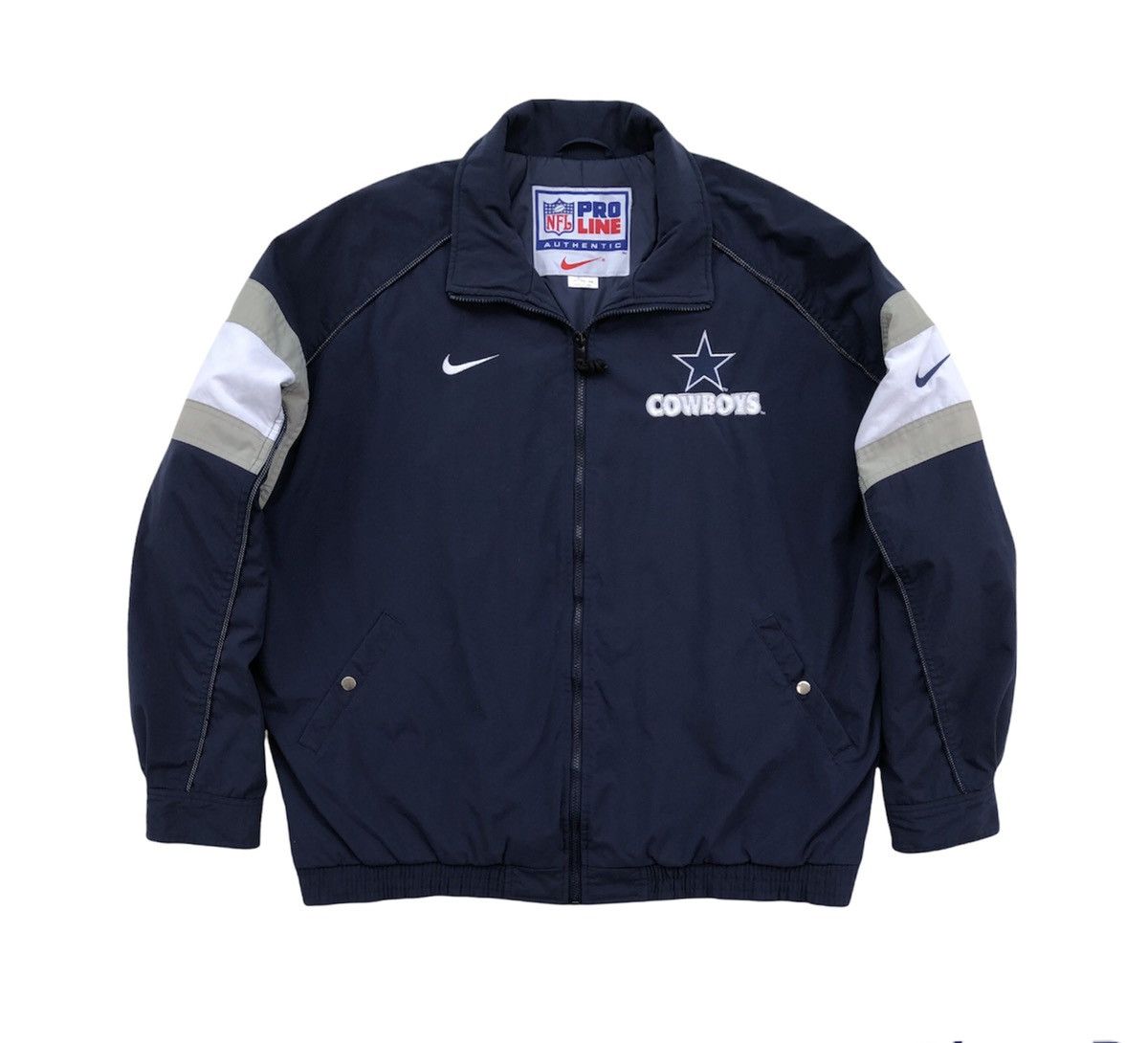 Nike Vintage Nike 90s Cowbows NFL Embroidery Bomber Jacket Size US XXL / EU 58 / 5 - 13 Thumbnail