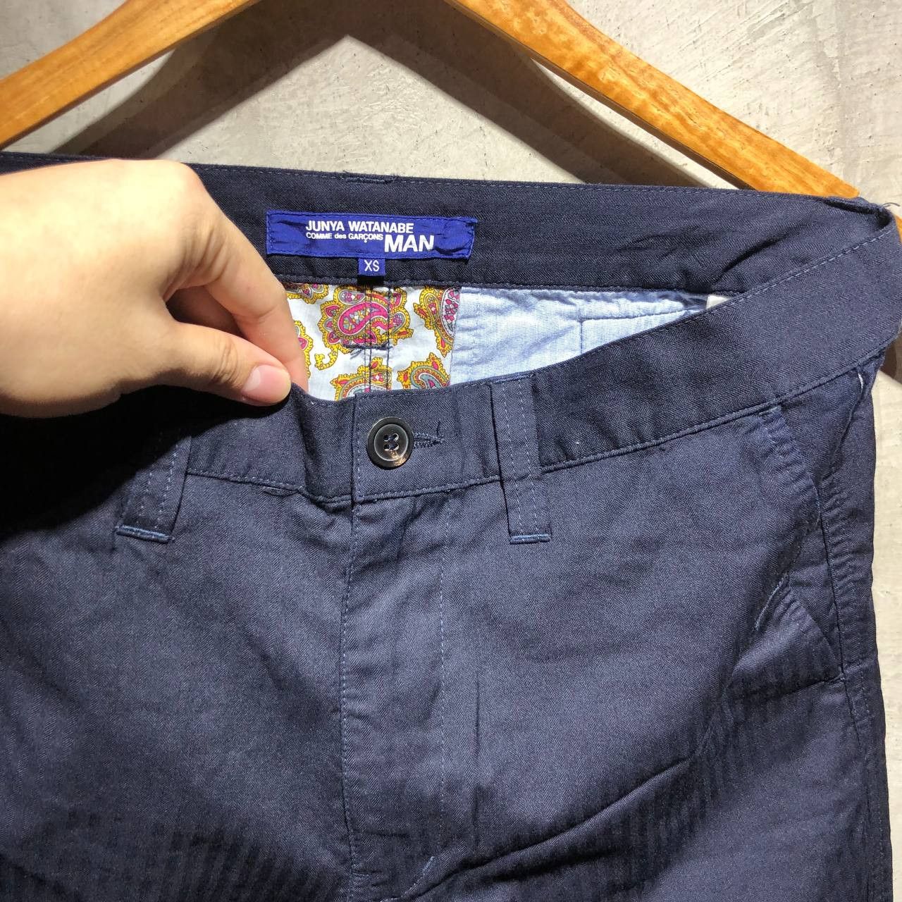 Comme des Garcons Comme Des Garcon x Junya Watanabe FW 12 Wool Knee pants Size US 30 / EU 46 - 9 Thumbnail