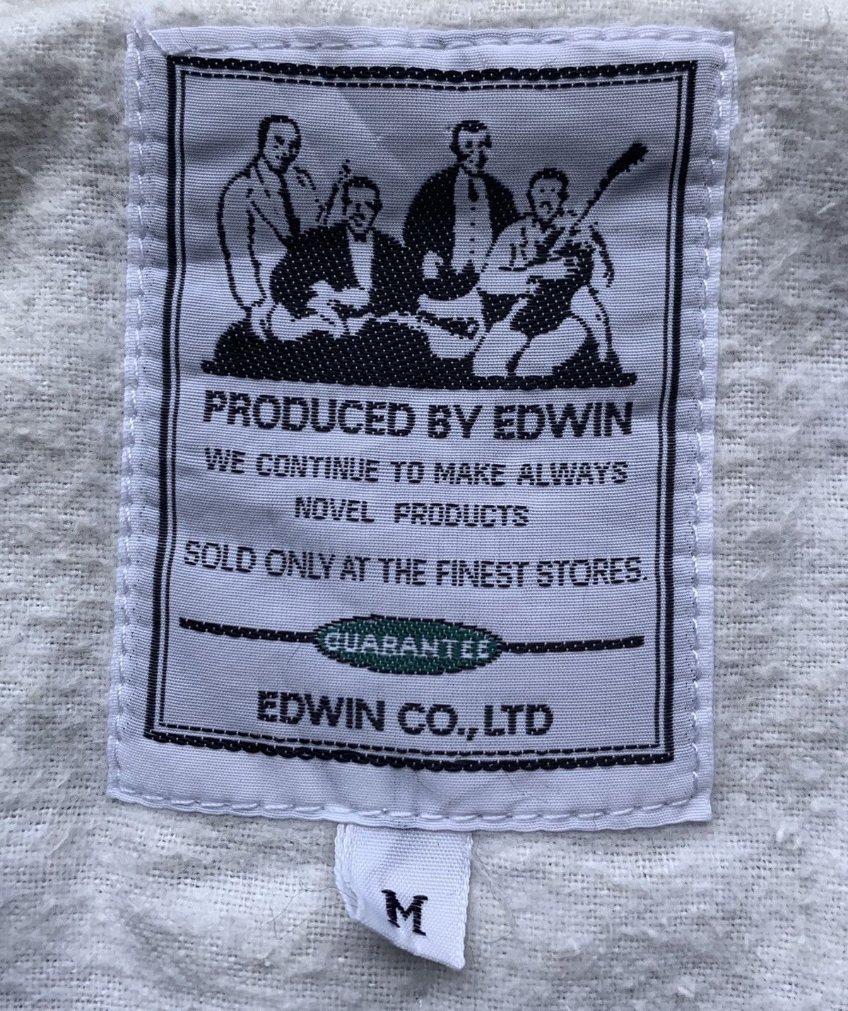 Edwin 👹Vintage EDWIN Denim Bomber Jacket With Hood Size US M / EU 48-50 / 2 - 10 Thumbnail
