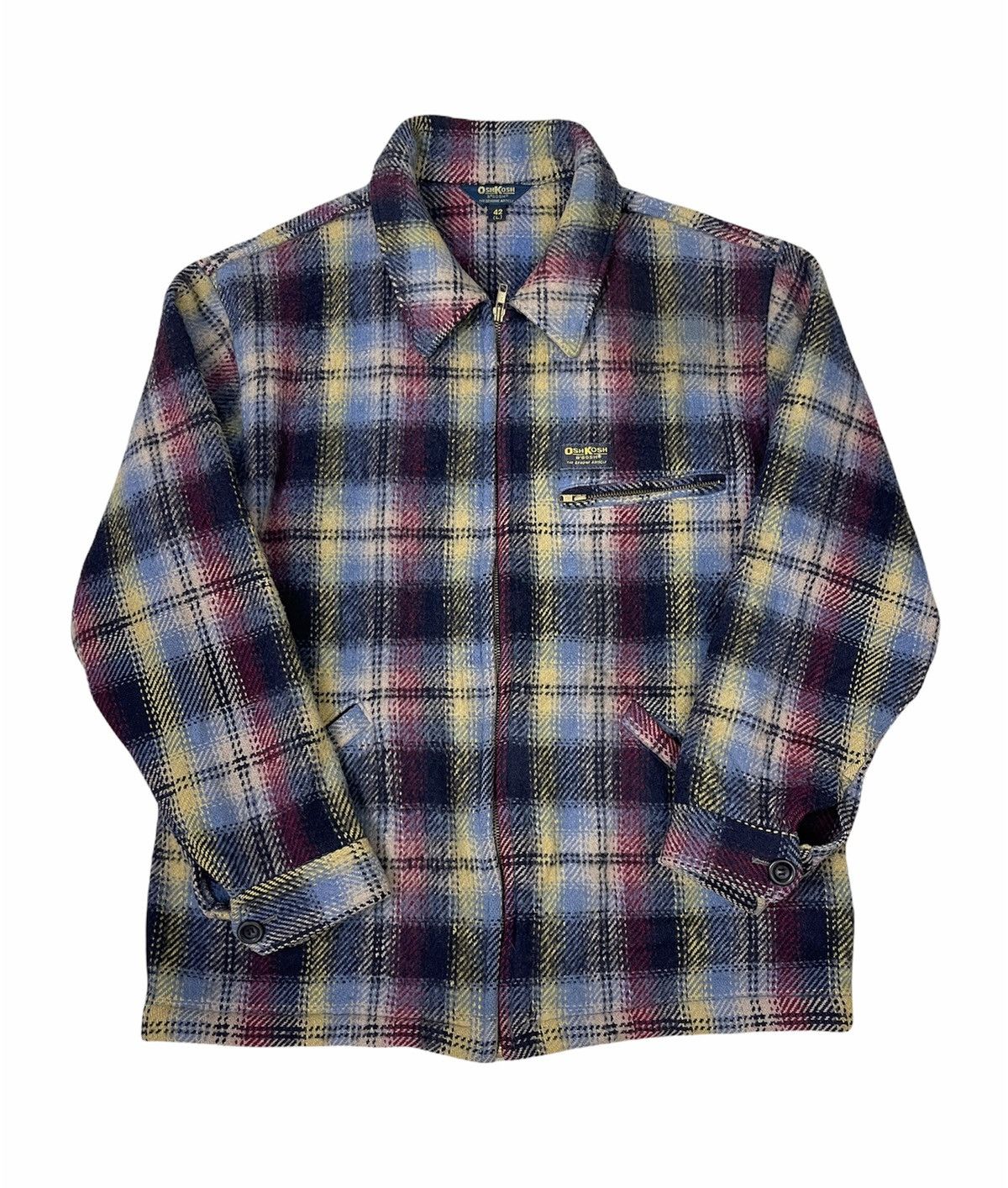 Oshkosh VINTAGE OSHKOSH BGOSH TARTAN JACKET Size US L / EU 52-54 / 3 - 1 Thumbnail