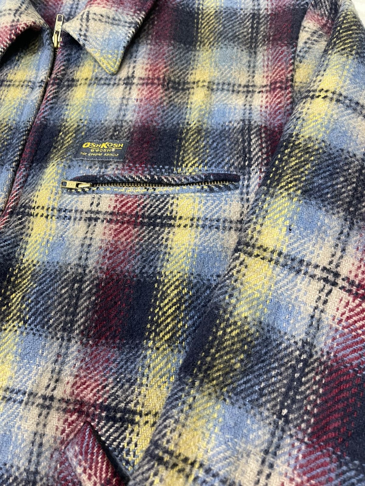 Oshkosh VINTAGE OSHKOSH BGOSH TARTAN JACKET Size US L / EU 52-54 / 3 - 8 Thumbnail