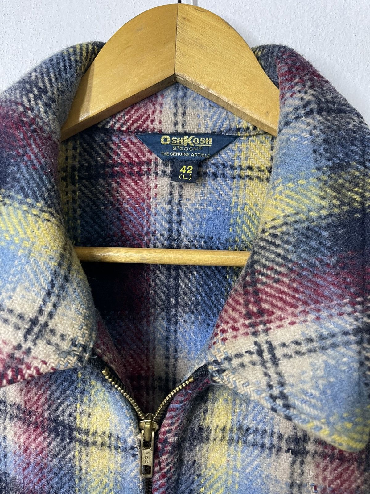 Oshkosh VINTAGE OSHKOSH BGOSH TARTAN JACKET Size US L / EU 52-54 / 3 - 6 Thumbnail