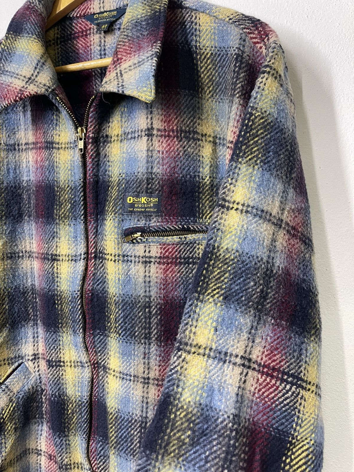 Oshkosh VINTAGE OSHKOSH BGOSH TARTAN JACKET Size US L / EU 52-54 / 3 - 3 Thumbnail