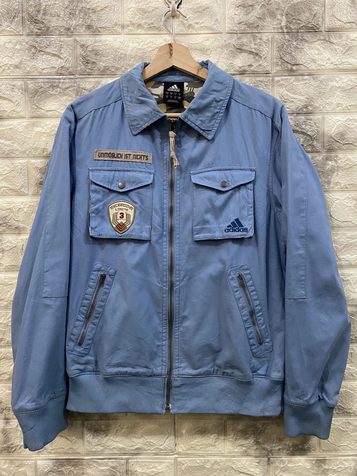 Adidas Adidas Zipper jacket Size US M / EU 48-50 / 2 - 2 Thumbnail