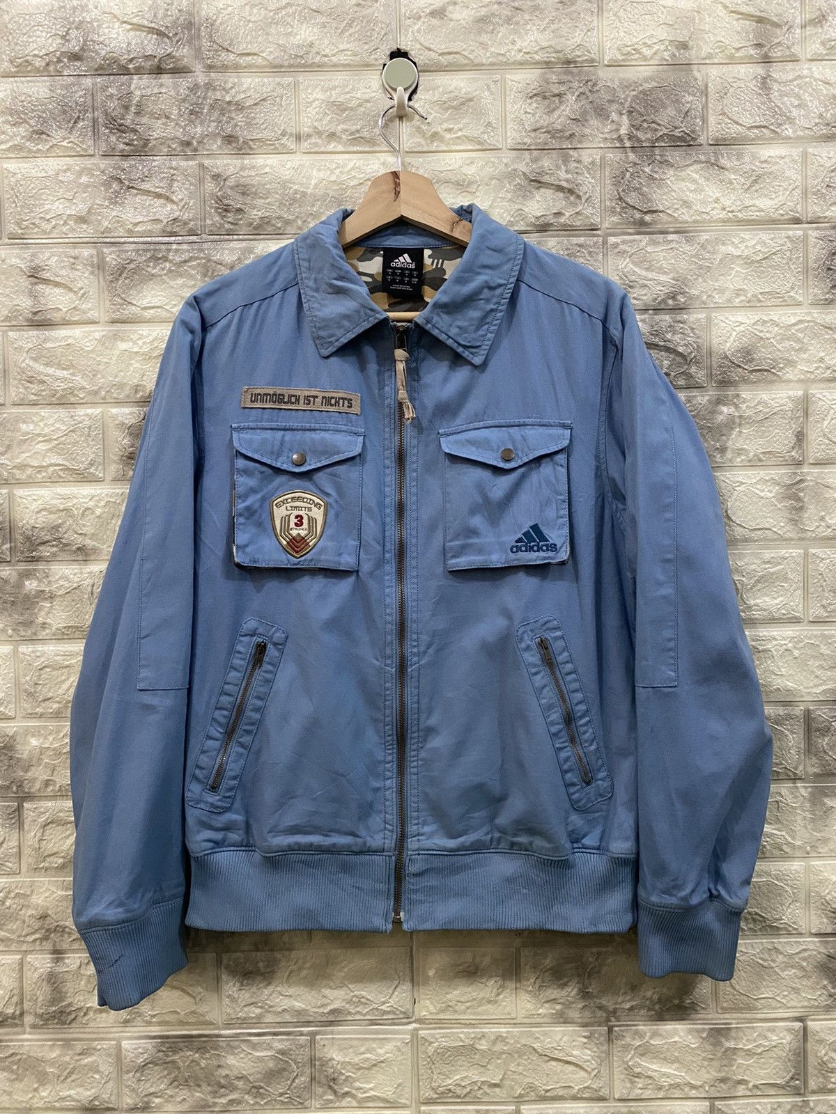 Adidas Adidas Zipper jacket Size US M / EU 48-50 / 2 - 1 Thumbnail