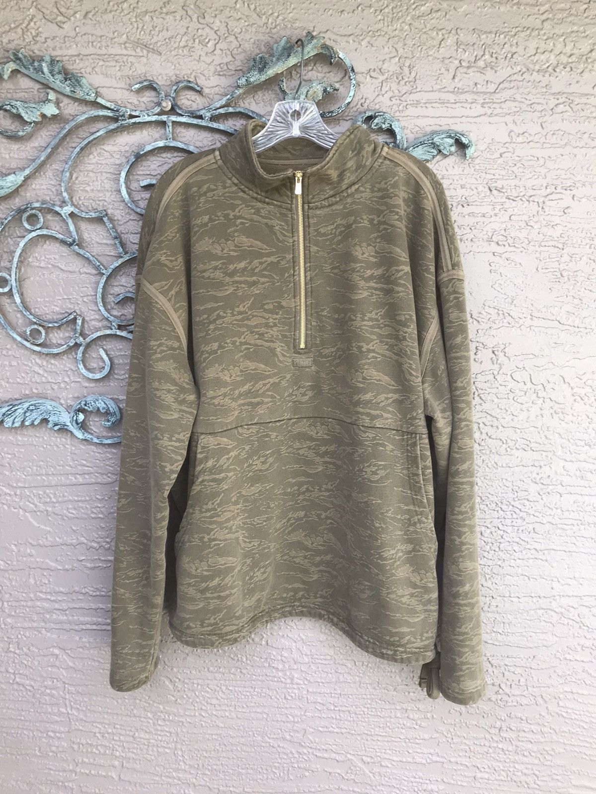 Kith Kith Tiger Camo Half Zip | Grailed 