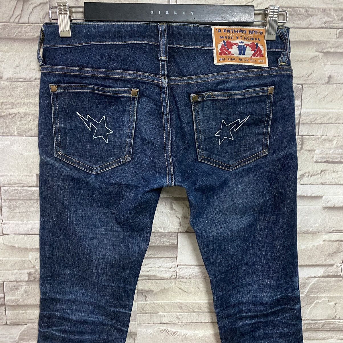 Bape Bapesta Skinny Jeans Size 28" / US 6 / IT 42 - 11 Thumbnail