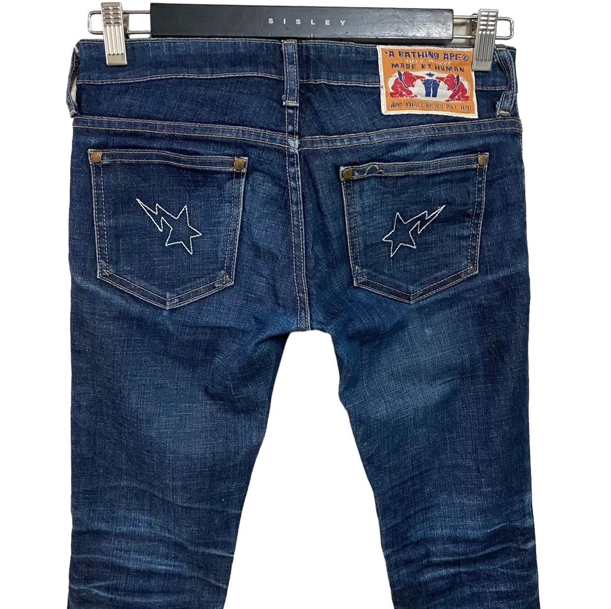 Bape Bapesta Skinny Jeans Size 28" / US 6 / IT 42 - 1 Thumbnail
