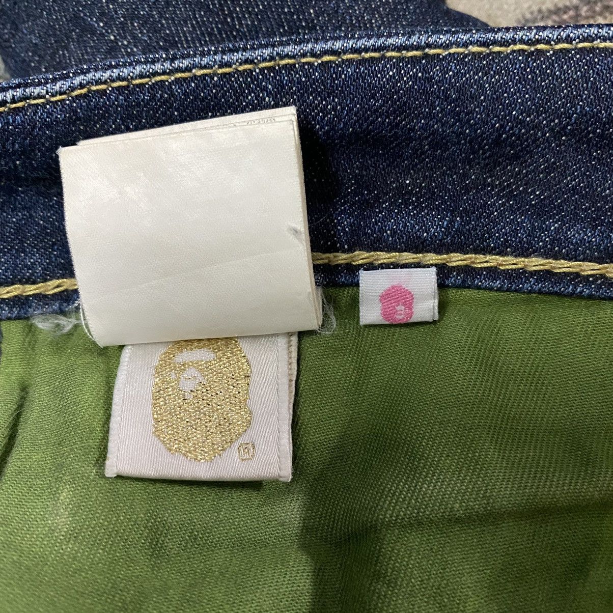 Bape Bapesta Skinny Jeans Size 28" / US 6 / IT 42 - 16 Thumbnail