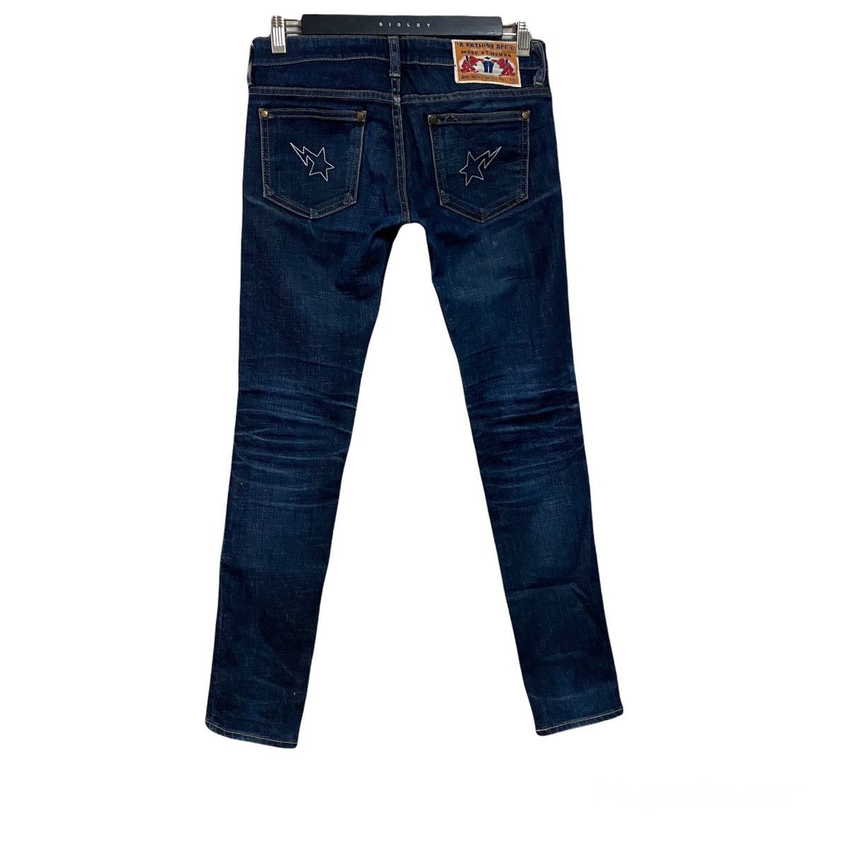 Bape Bapesta Skinny Jeans Size 28" / US 6 / IT 42 - 2 Thumbnail