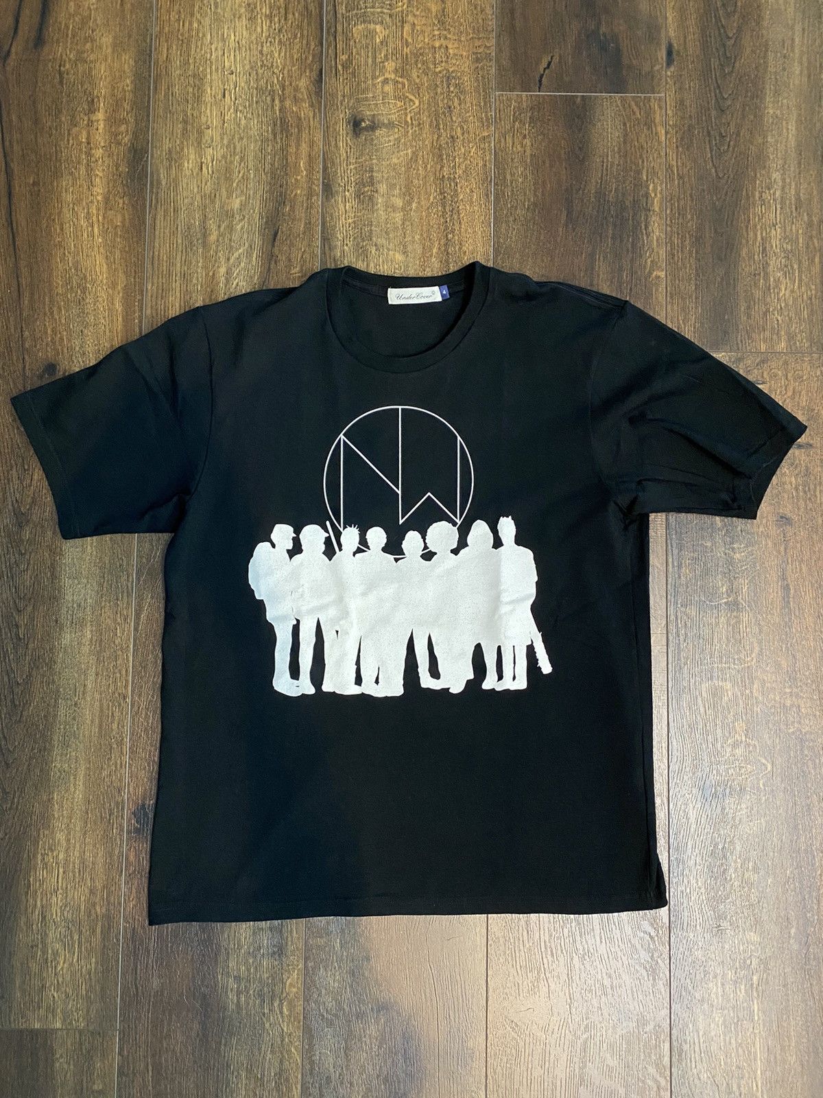 image of Undercover New Warriors Tee in Black, Men's (Size XL)