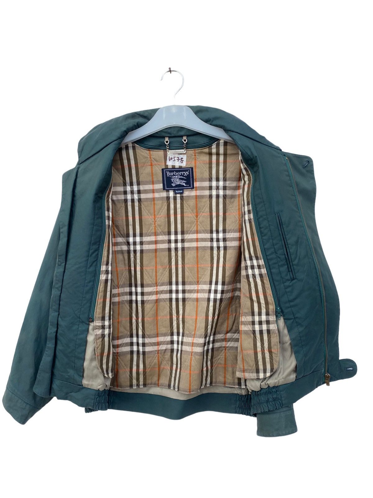 Burberry Vintage Burberrys Bomber Jacket Size US M / EU 48-50 / 2 - 2 Thumbnail