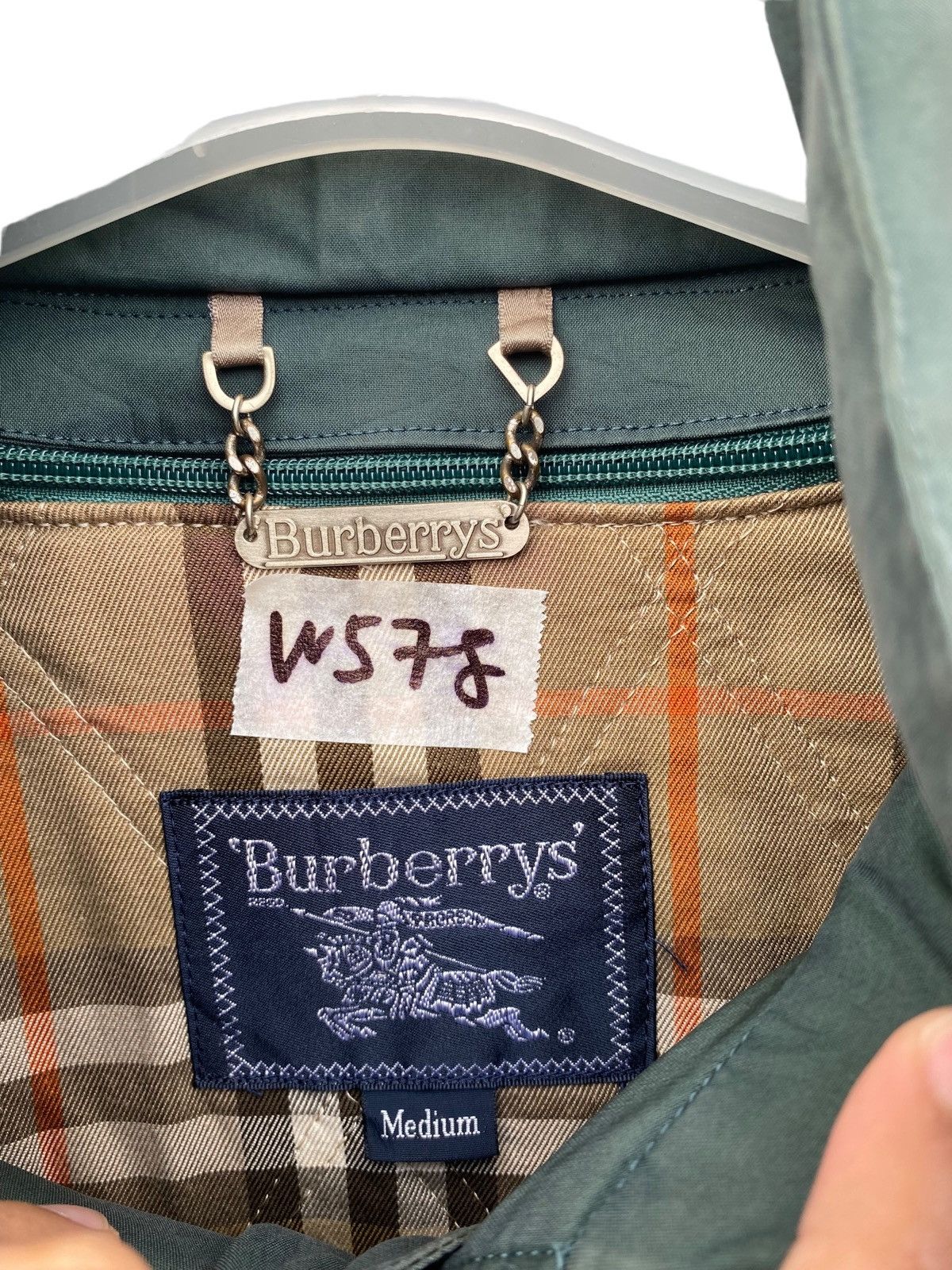 Burberry Vintage Burberrys Bomber Jacket Size US M / EU 48-50 / 2 - 4 Thumbnail