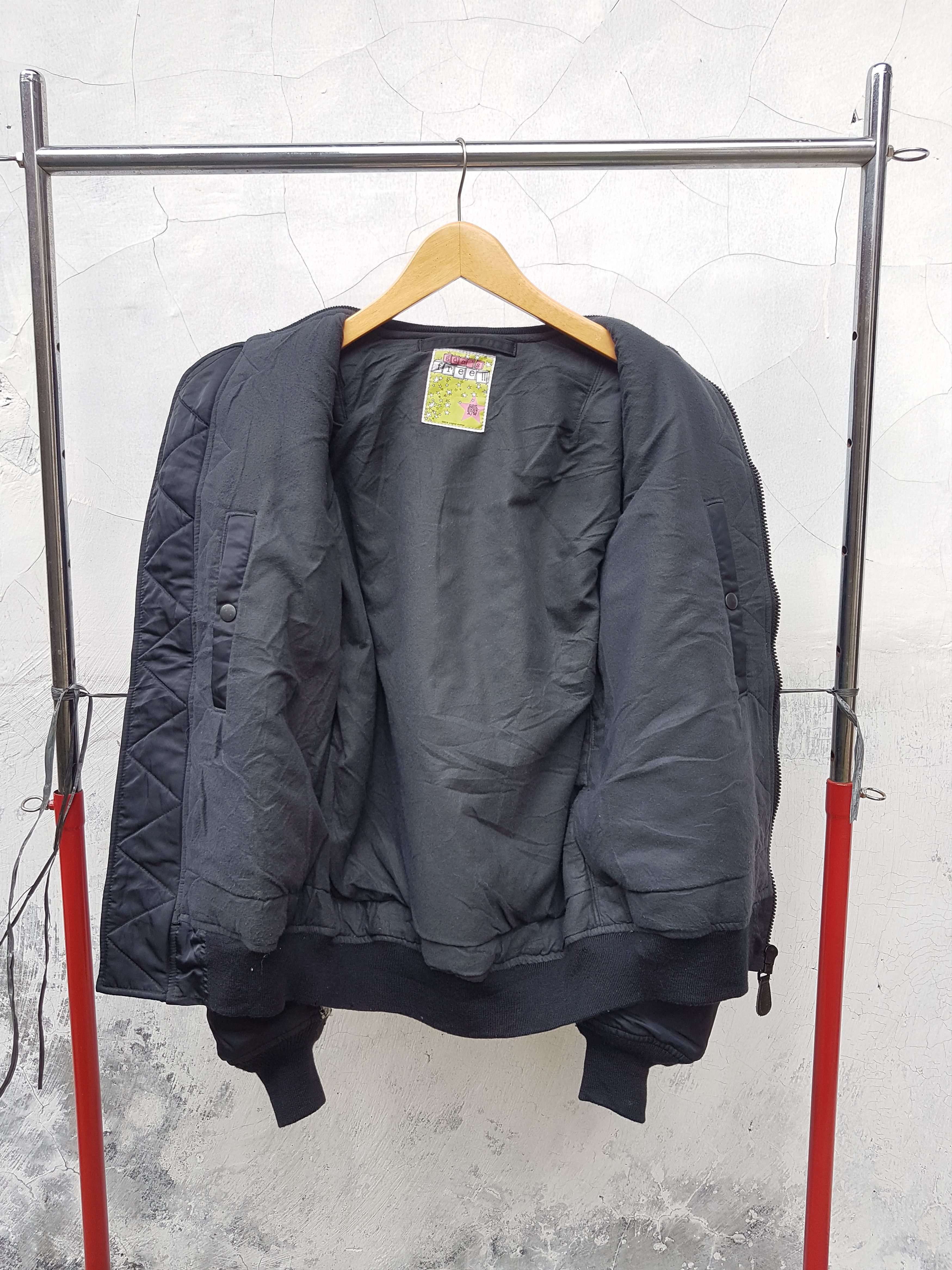 Japanese Brand AW 2006/07, GDC Military Bomber Patchwork Bomber Jacket Size US M / EU 48-50 / 2 - 2 Thumbnail
